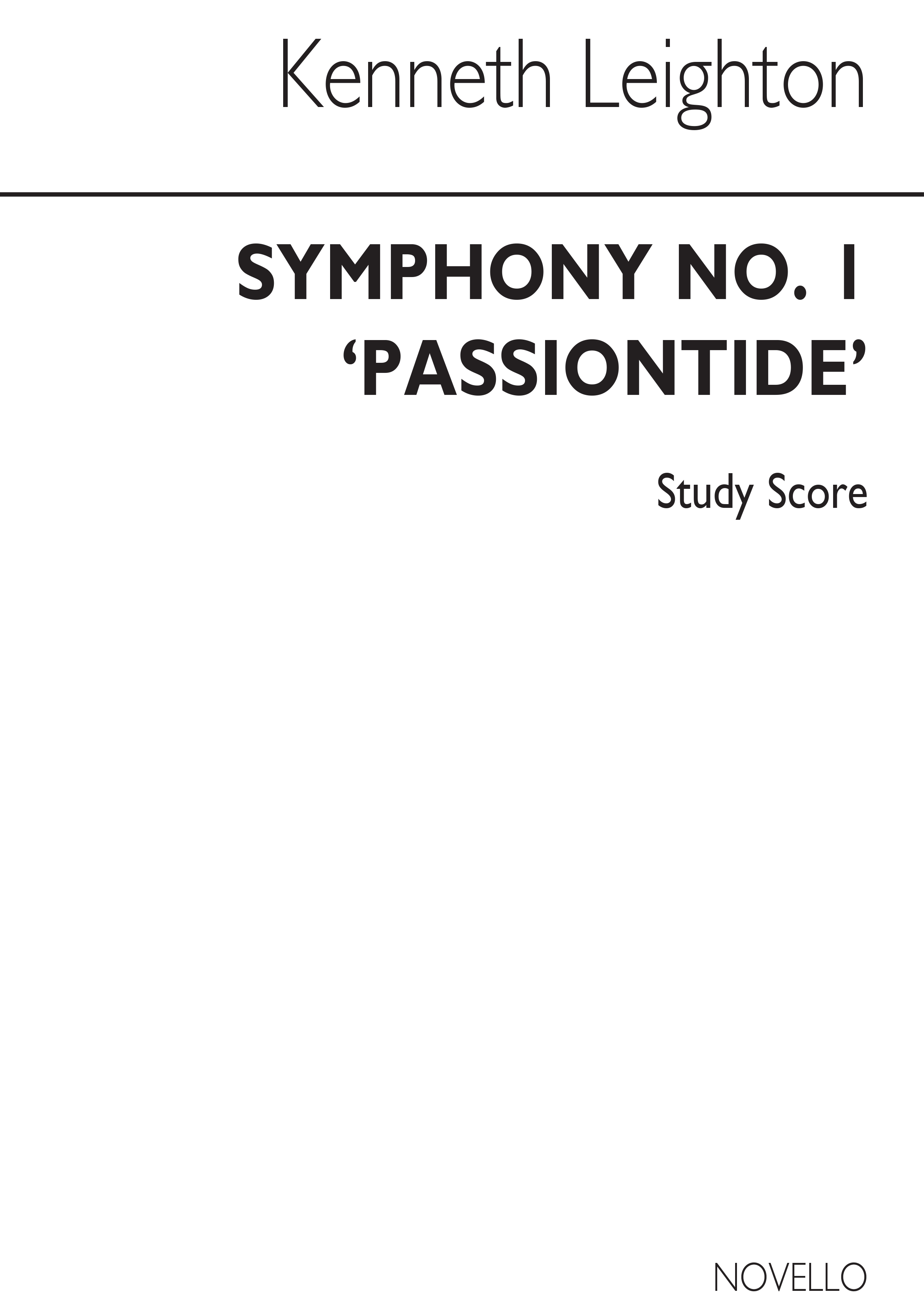 Kenneth Leighton: Symphony Op. 42 (Study Score)
