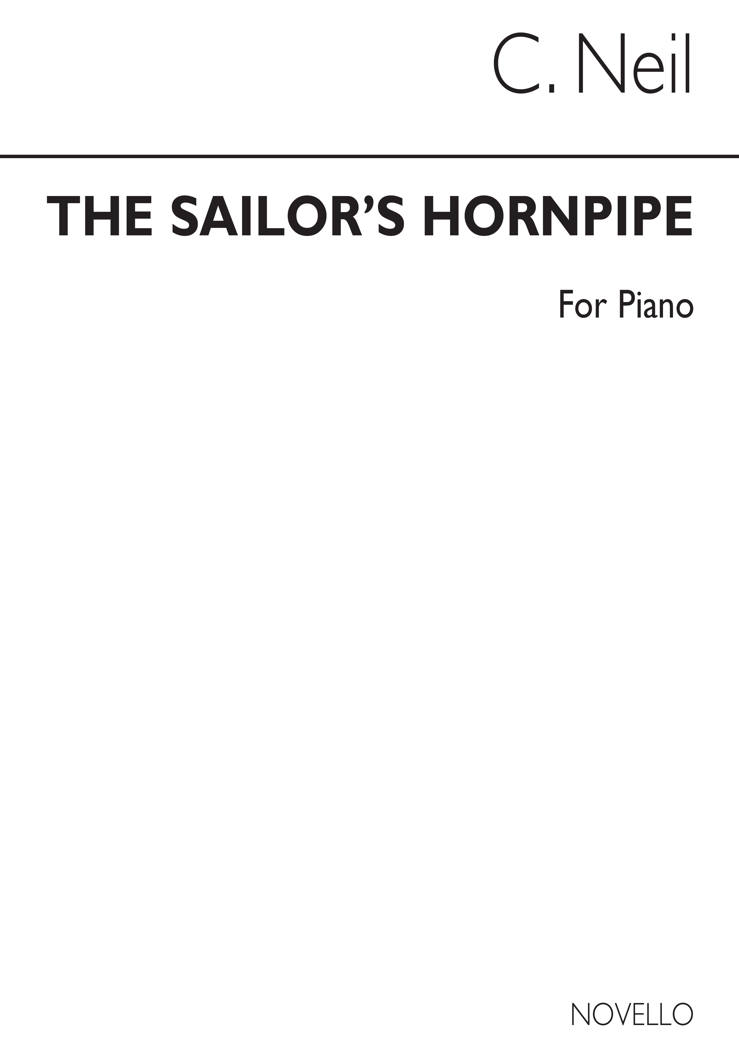 Neil Sailors' Hornpipe Piano