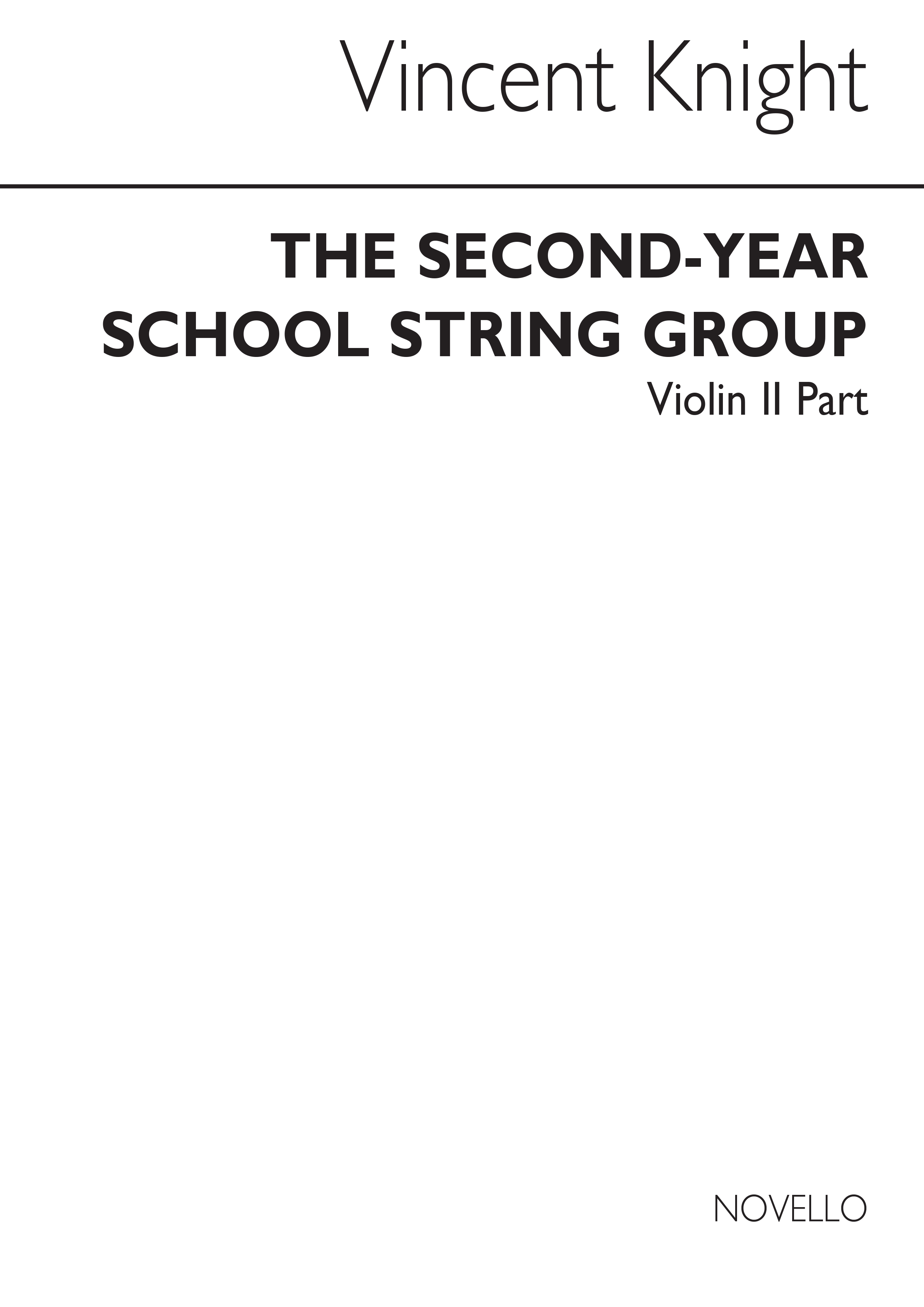 Knight, V Second-year School String Group Violin 2 Part