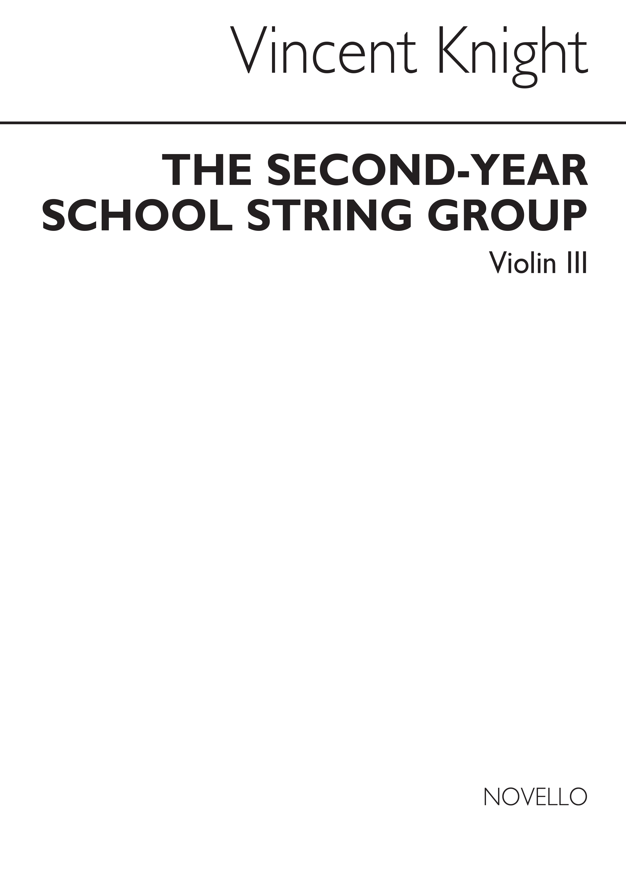 Knight Second Year School String Band Vln 3