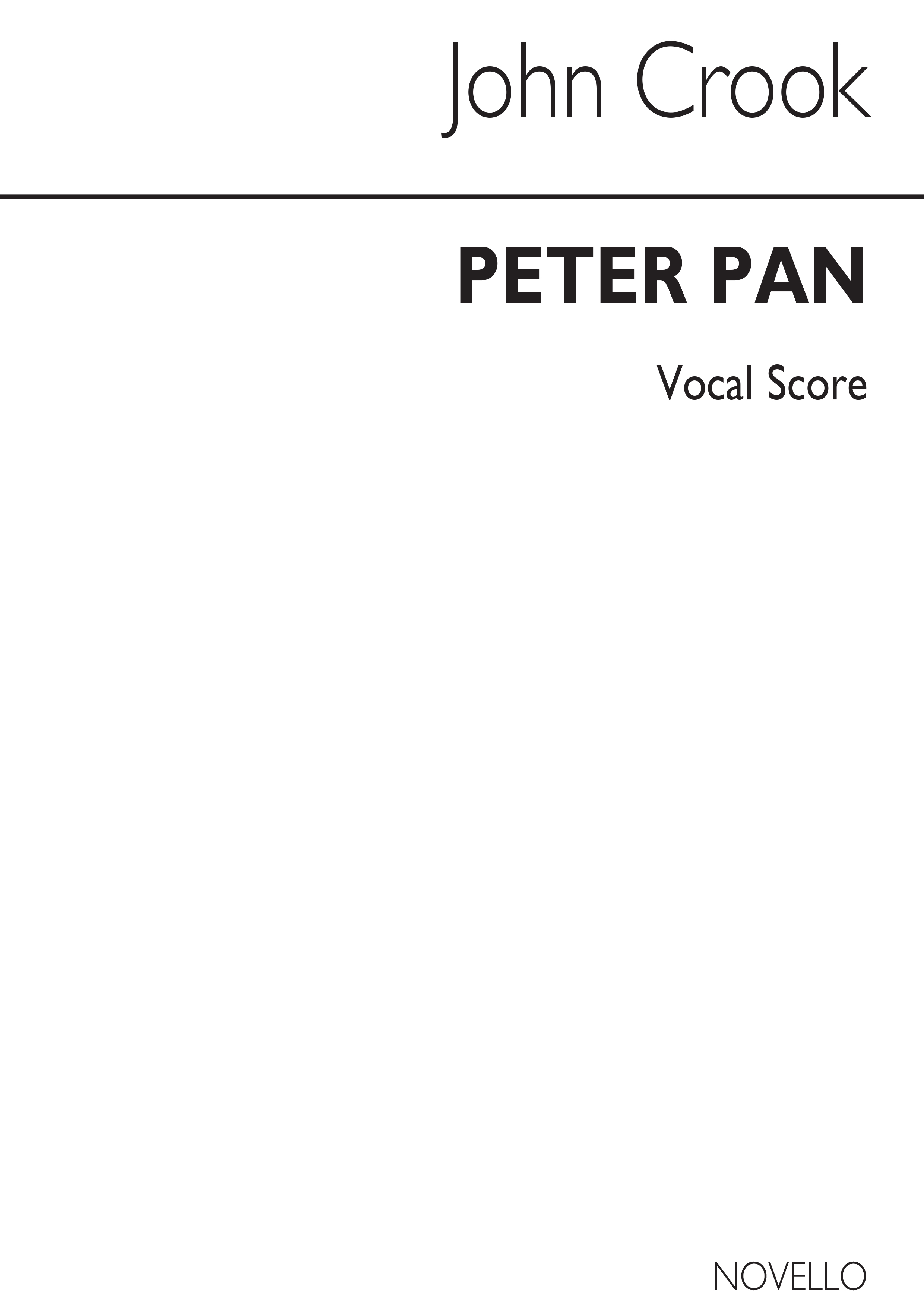 John Crook: Peter Pan