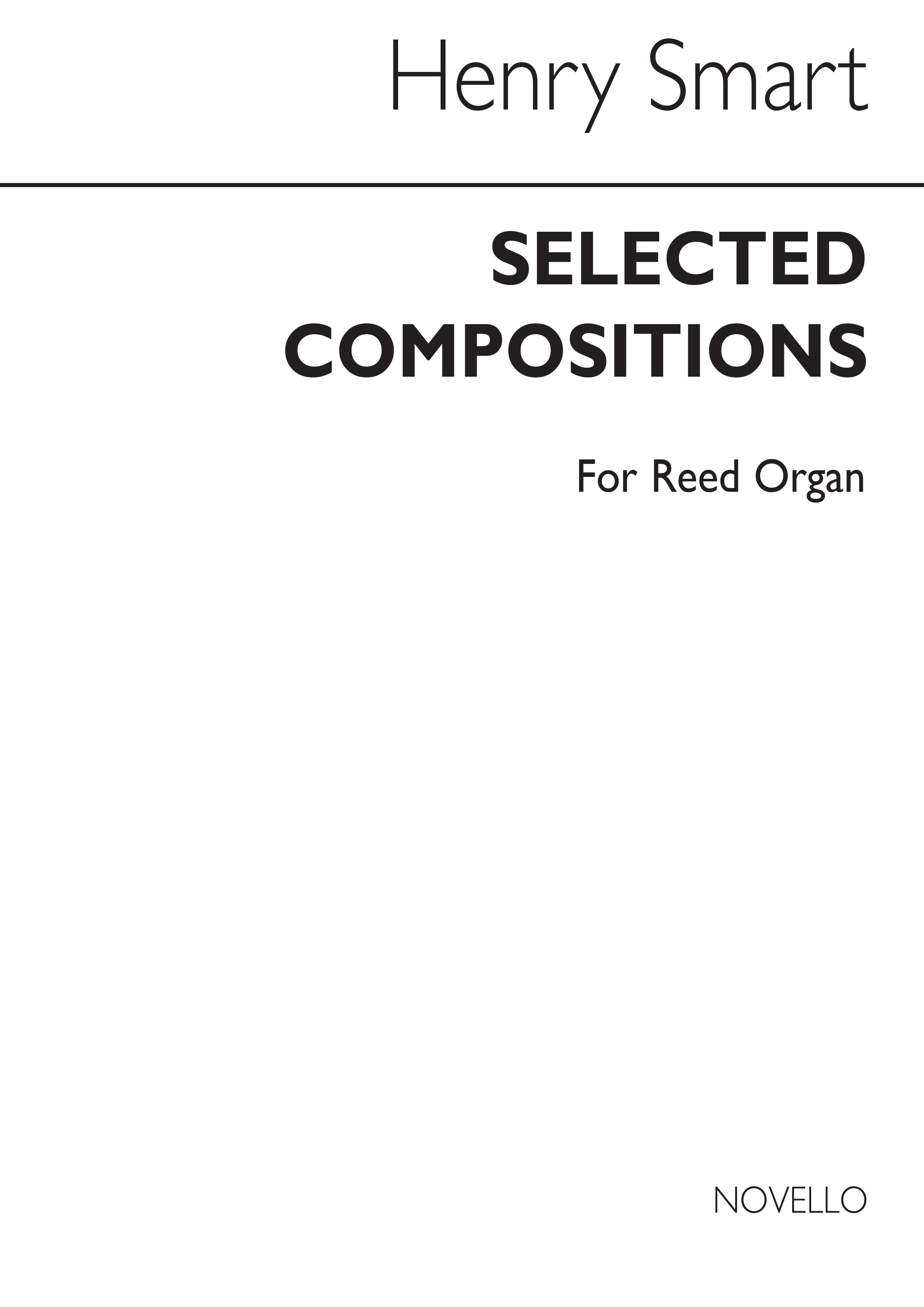Henry Smart: Selected Compositions Book 2 For Reed Organ