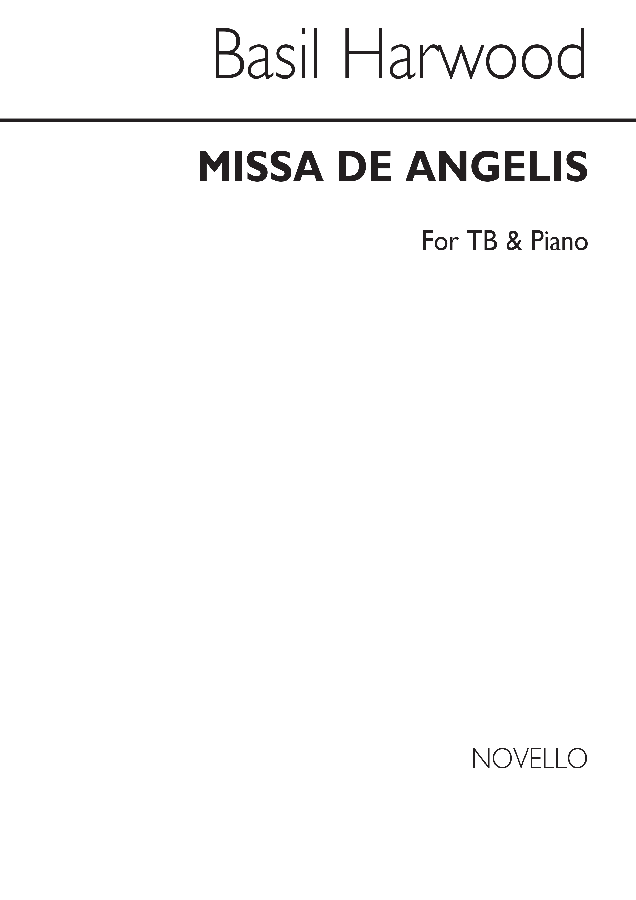 Basil Harwood: Missa De Angelis