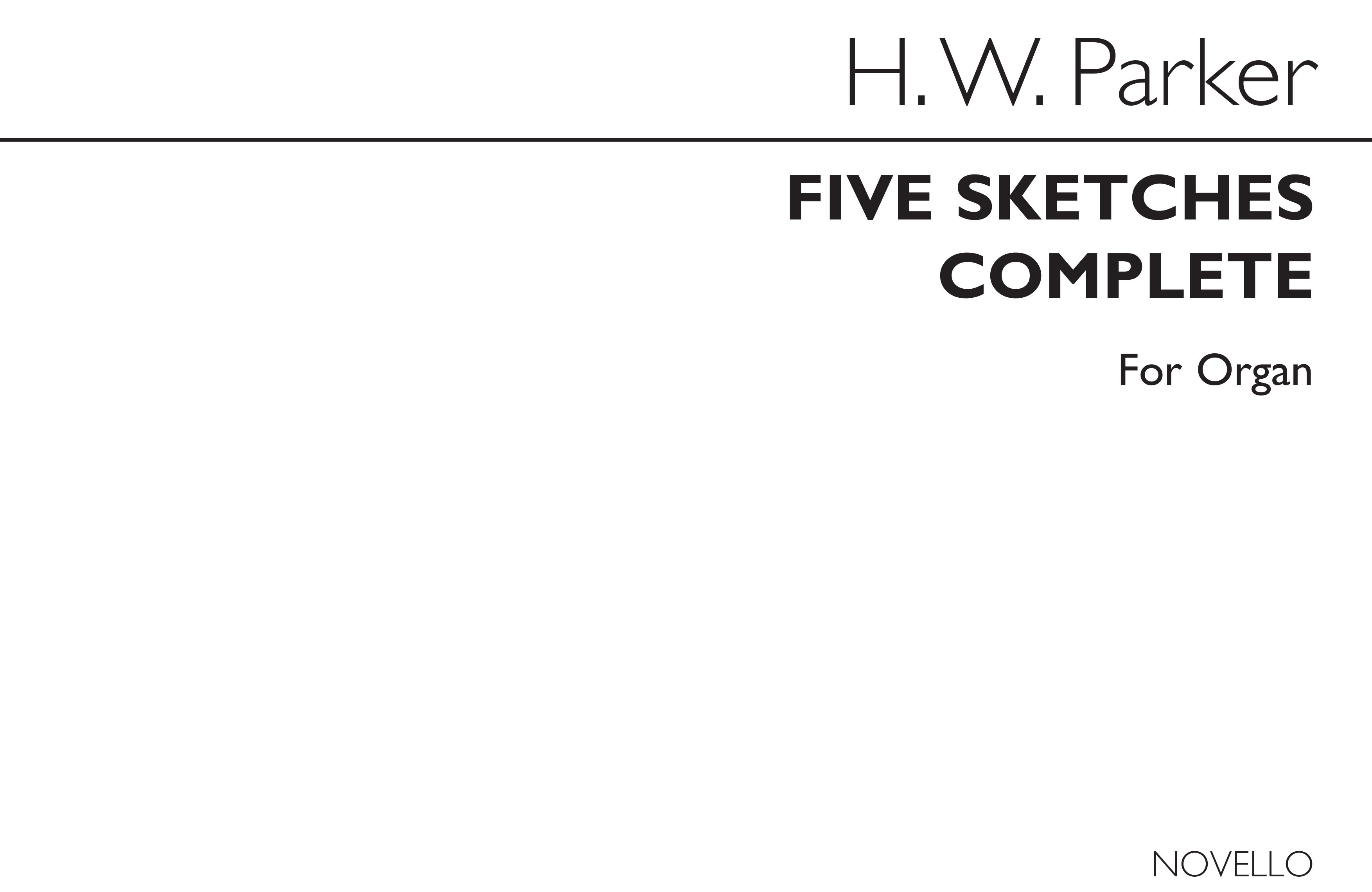 Horatio Parker: Five Sketches Op.32