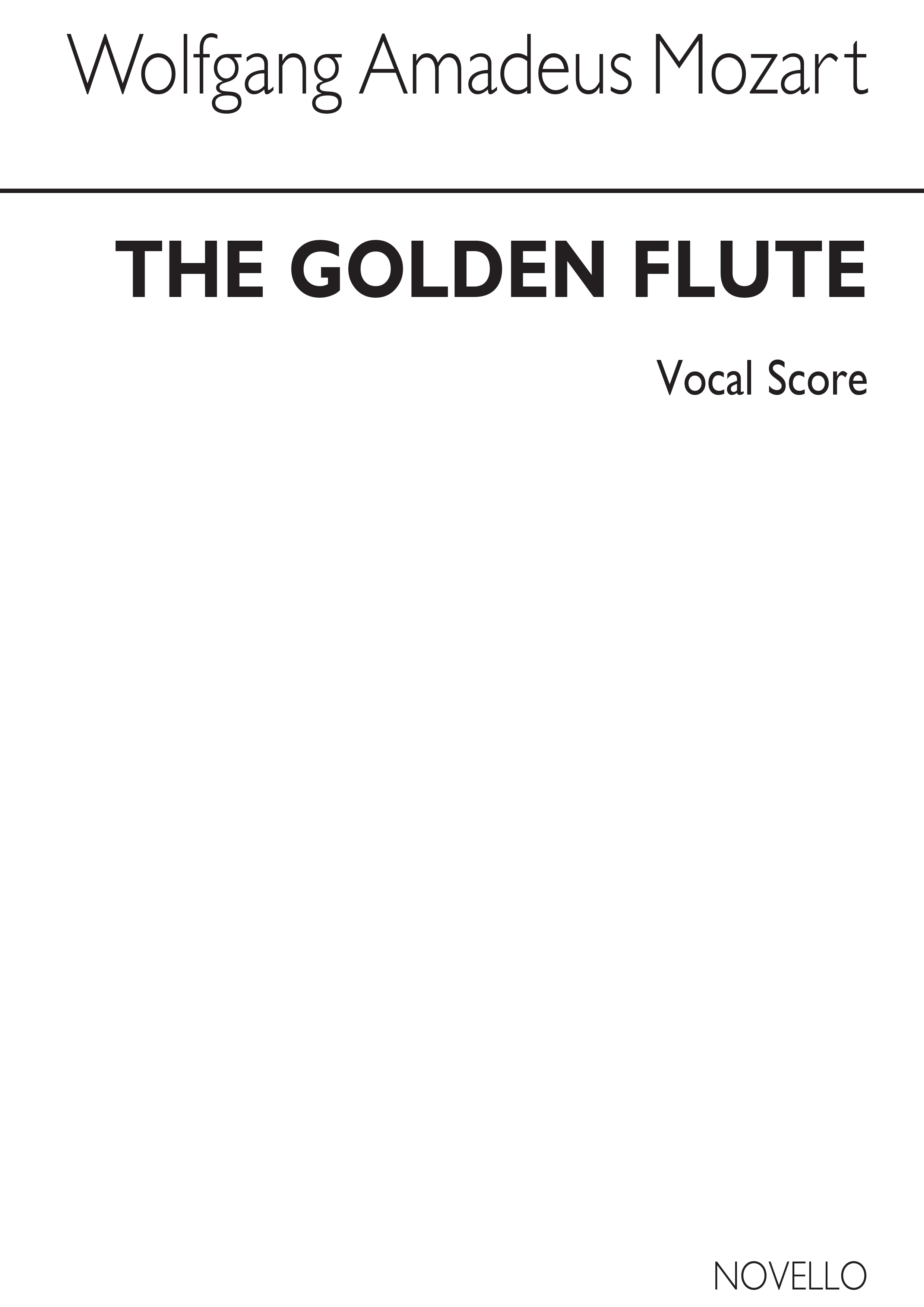 Raymond Walker/William Beaumont: The Golden Flute (Vocal Score)