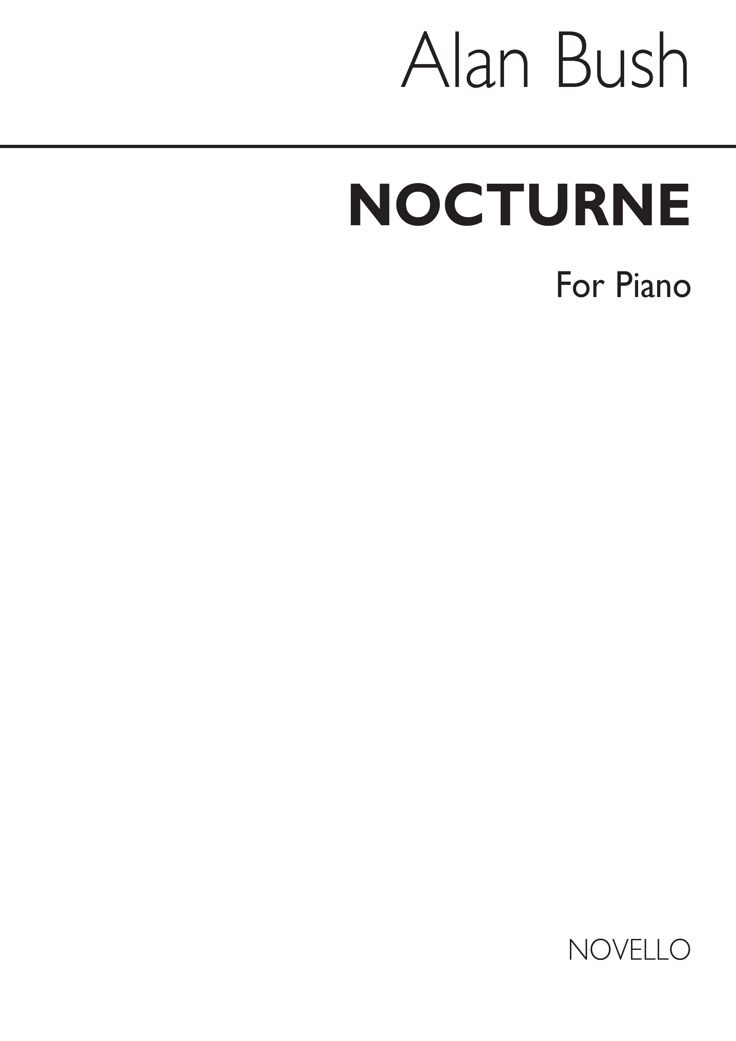 Alan Bush: Nocturne for Solo Piano