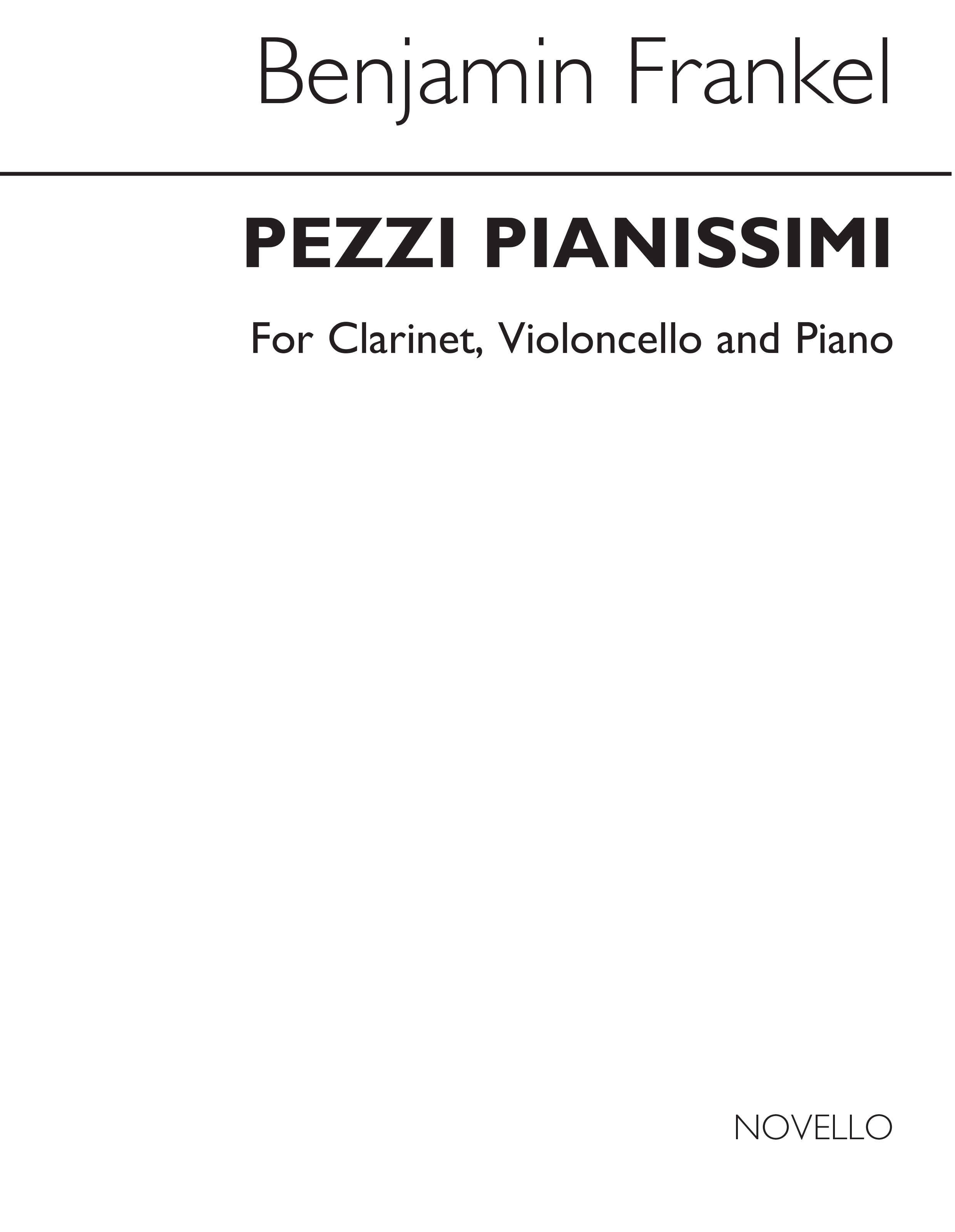 Benjamin Frankel: Pezzi Pianissimi Op.41 (Score/Parts)