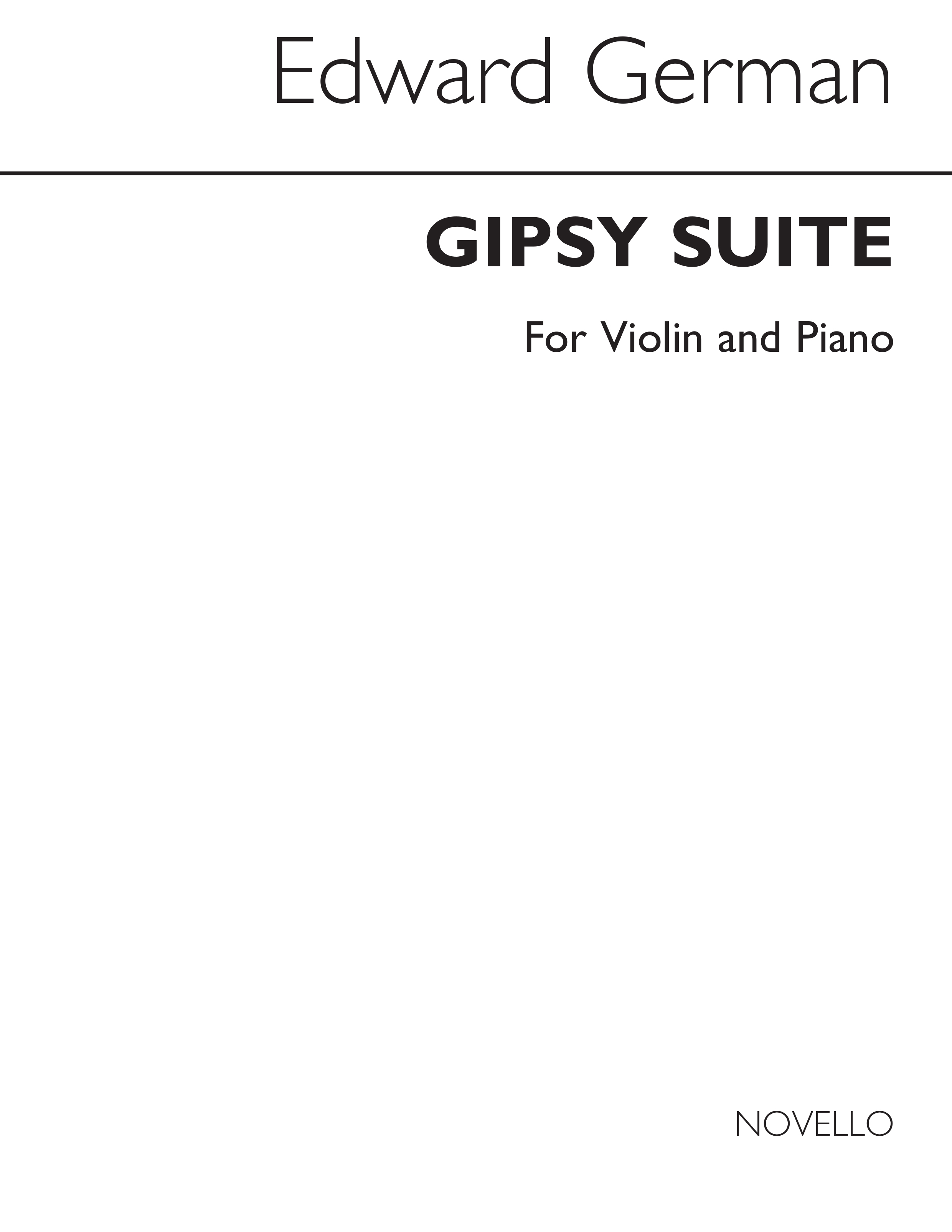 German Gipsy Suite Violin/Piano