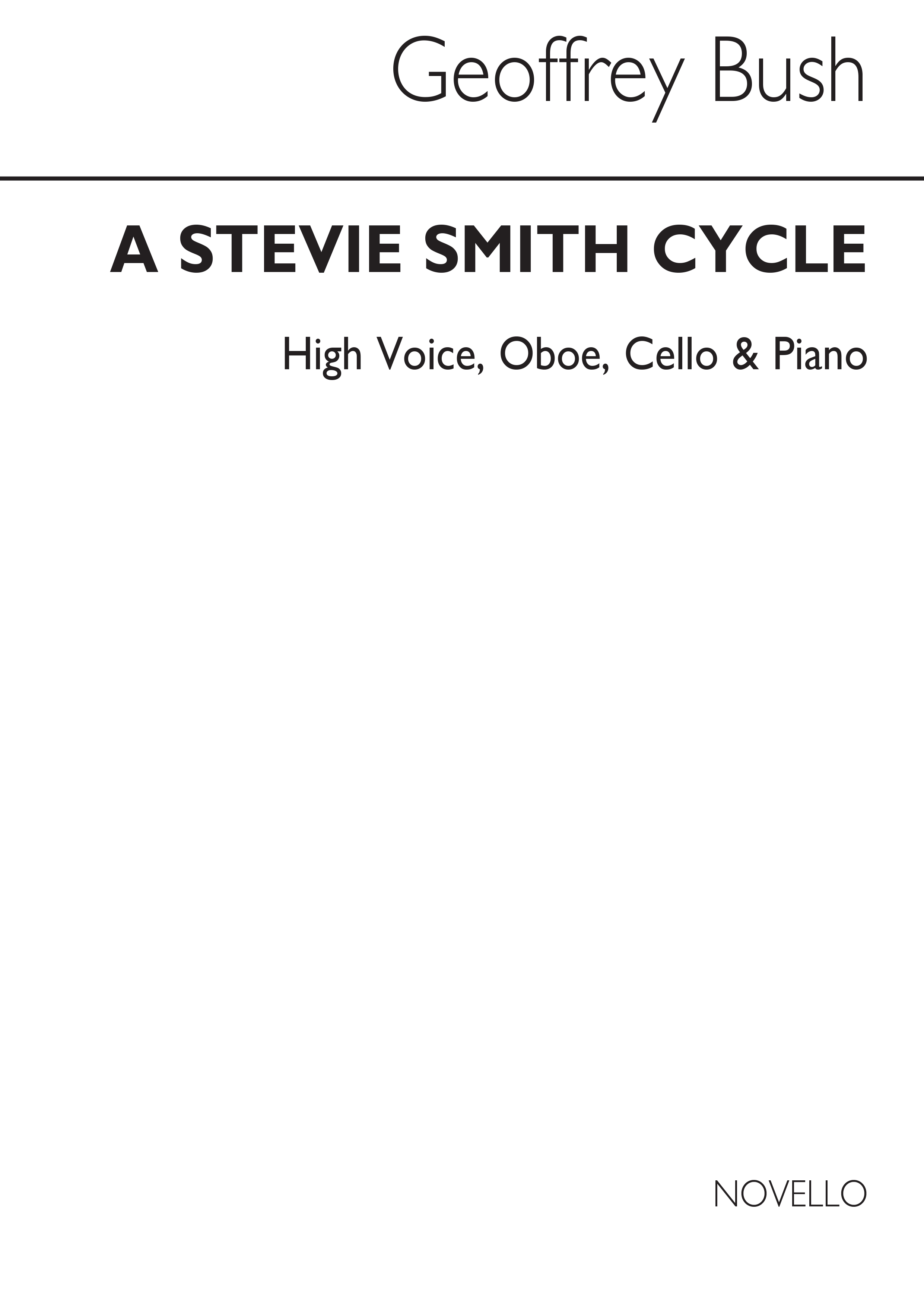 Alan Bush: Stevie Smith Cycle (Vocal Score)