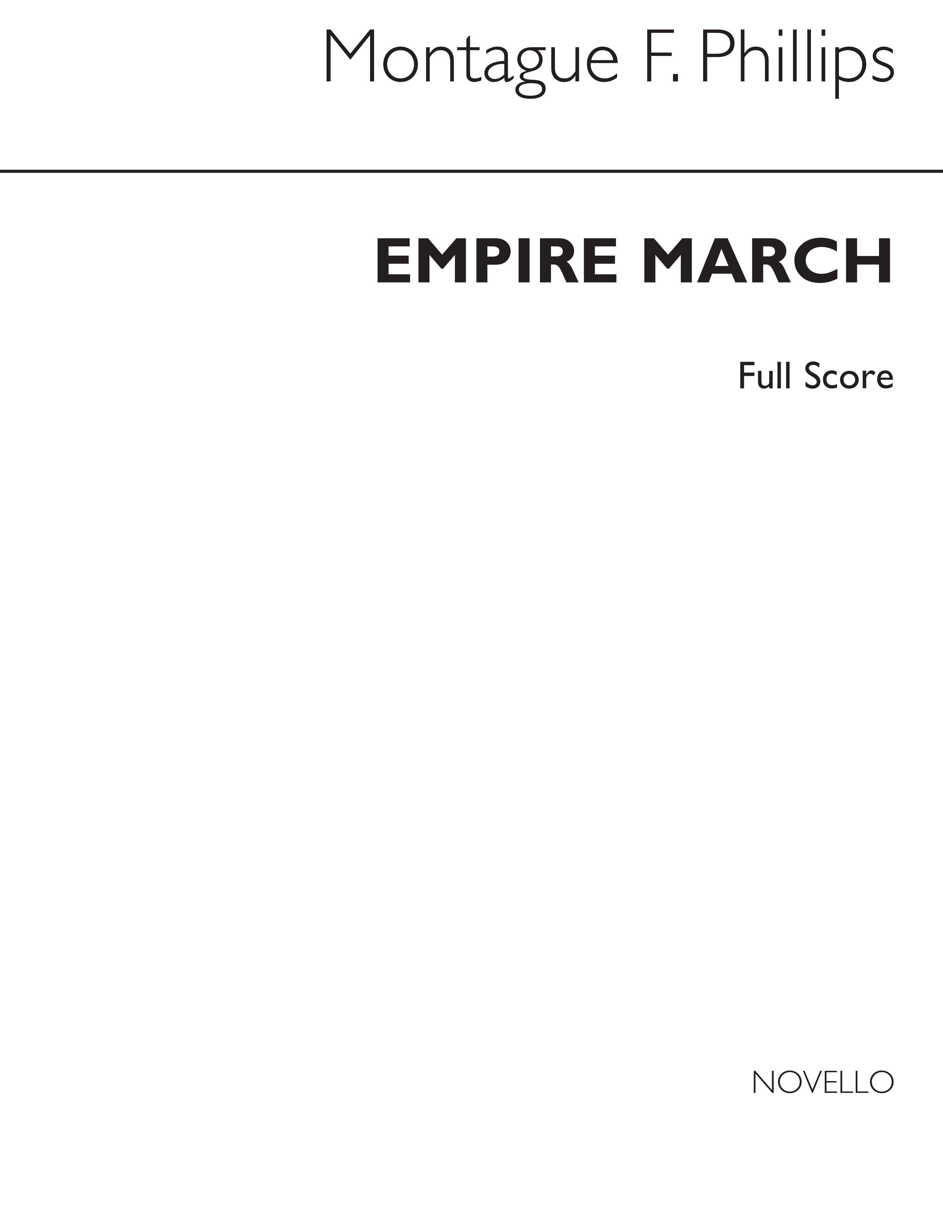 John C. Phillips: Empire March (Full Score)