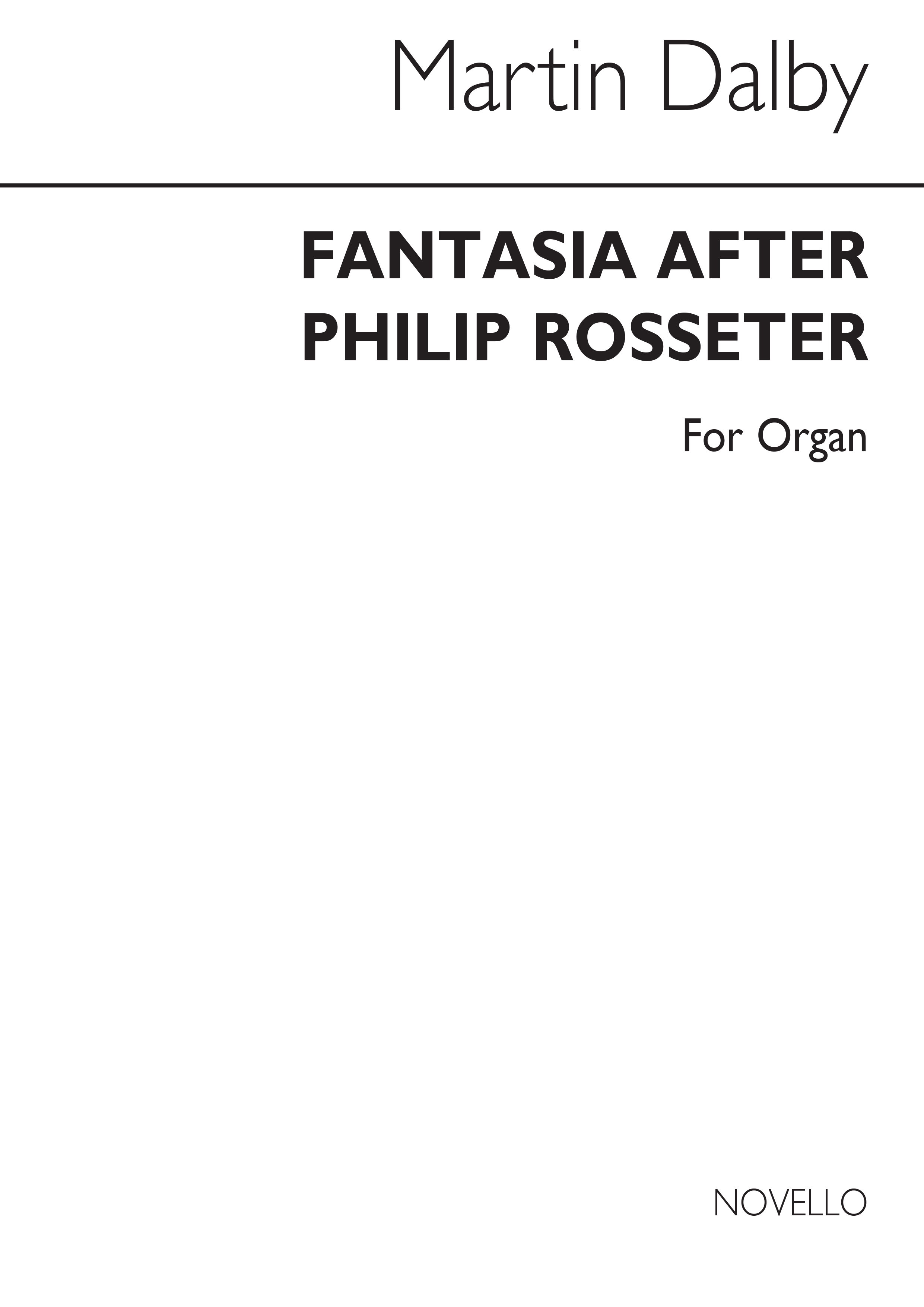 Martin Dalby: Fantasia After Philip Rosseter (Organ)