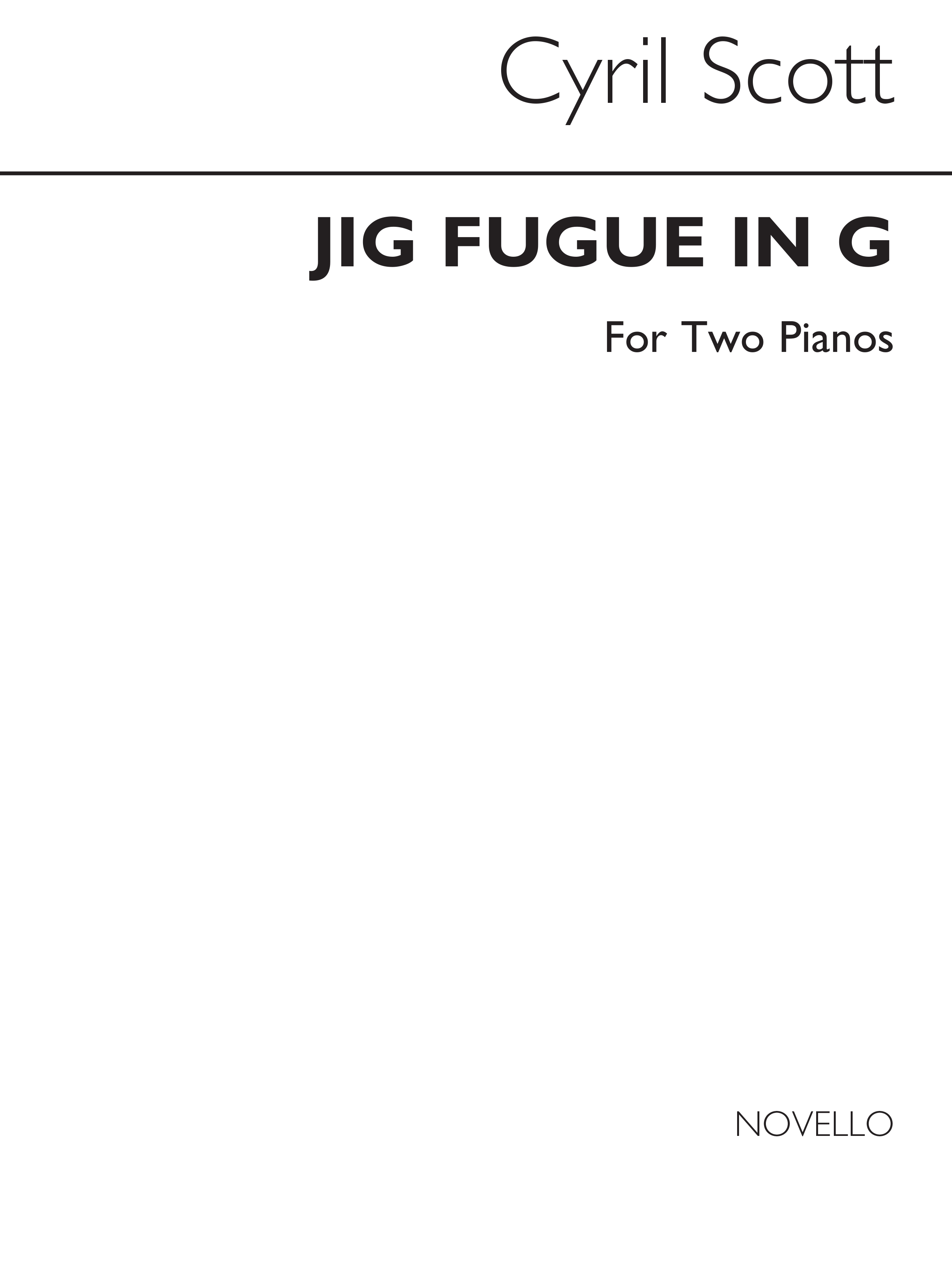 Scott: Jig Fugue for Piano