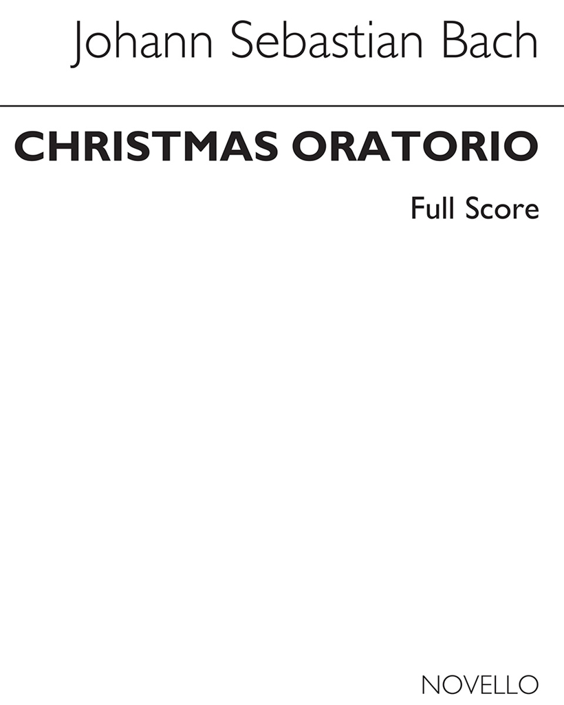 Christmas Oratorio Full Score (Jenkins) English
