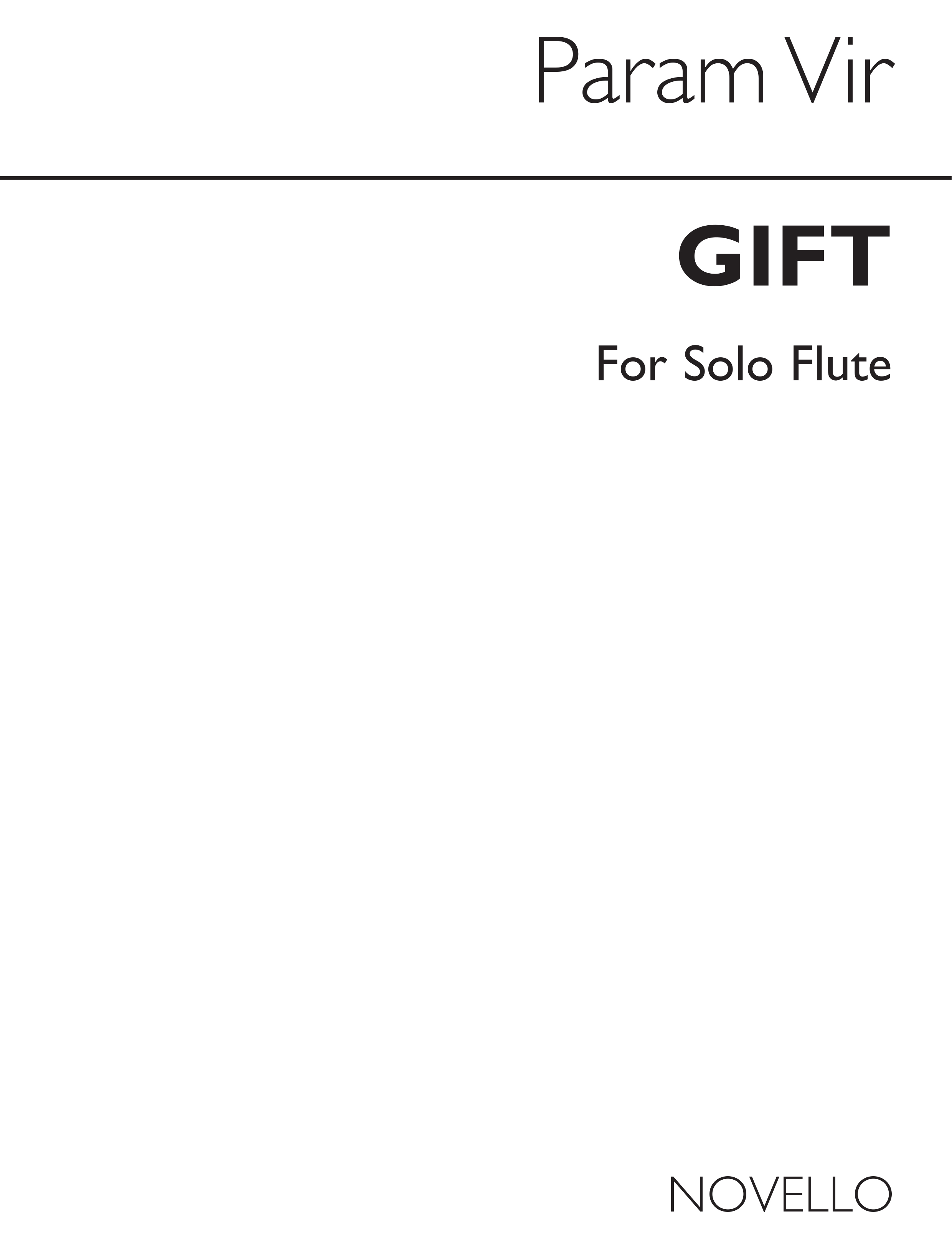 Vir: Gift for Flute Solo