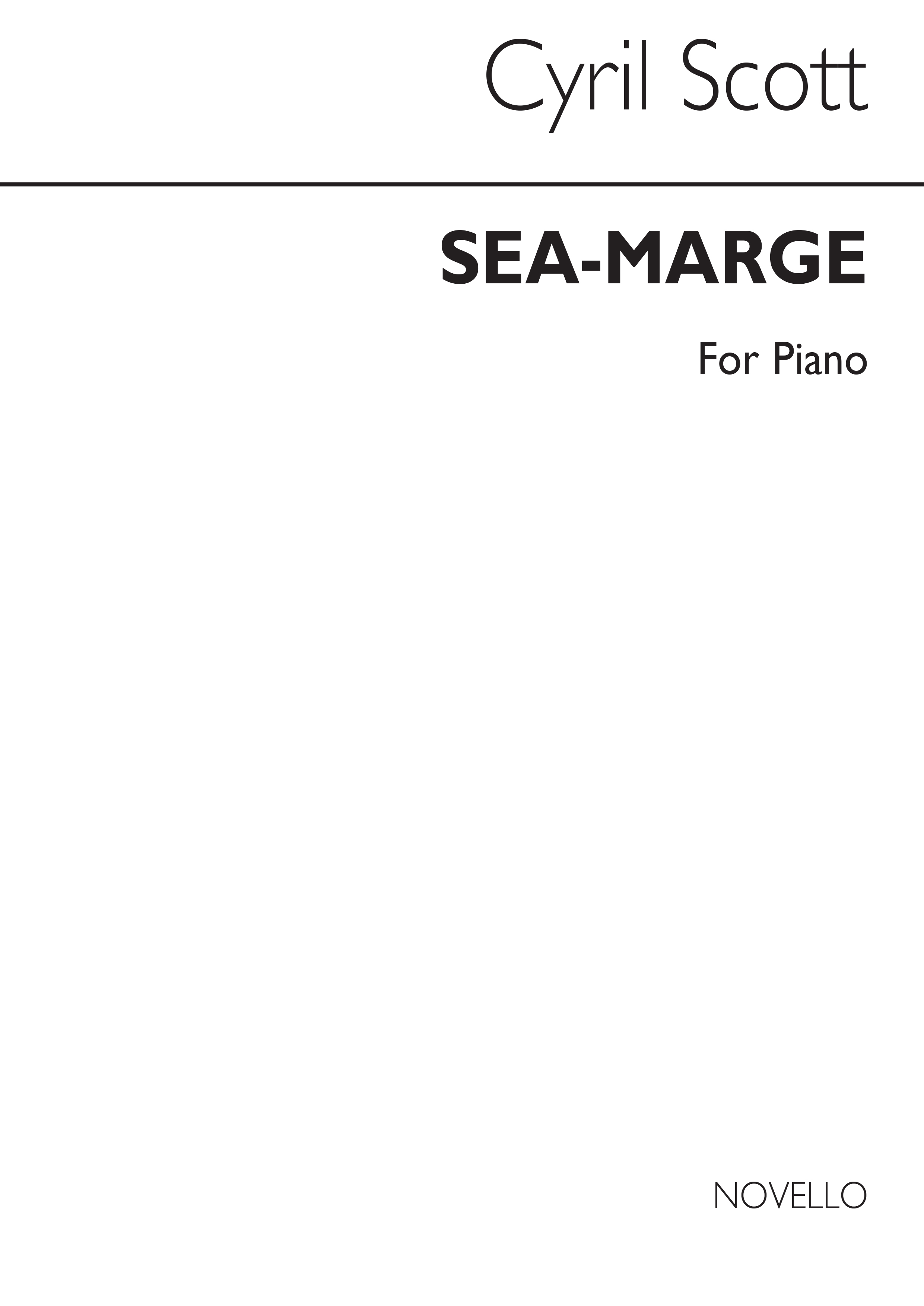 Scott: Sea-marge for Piano