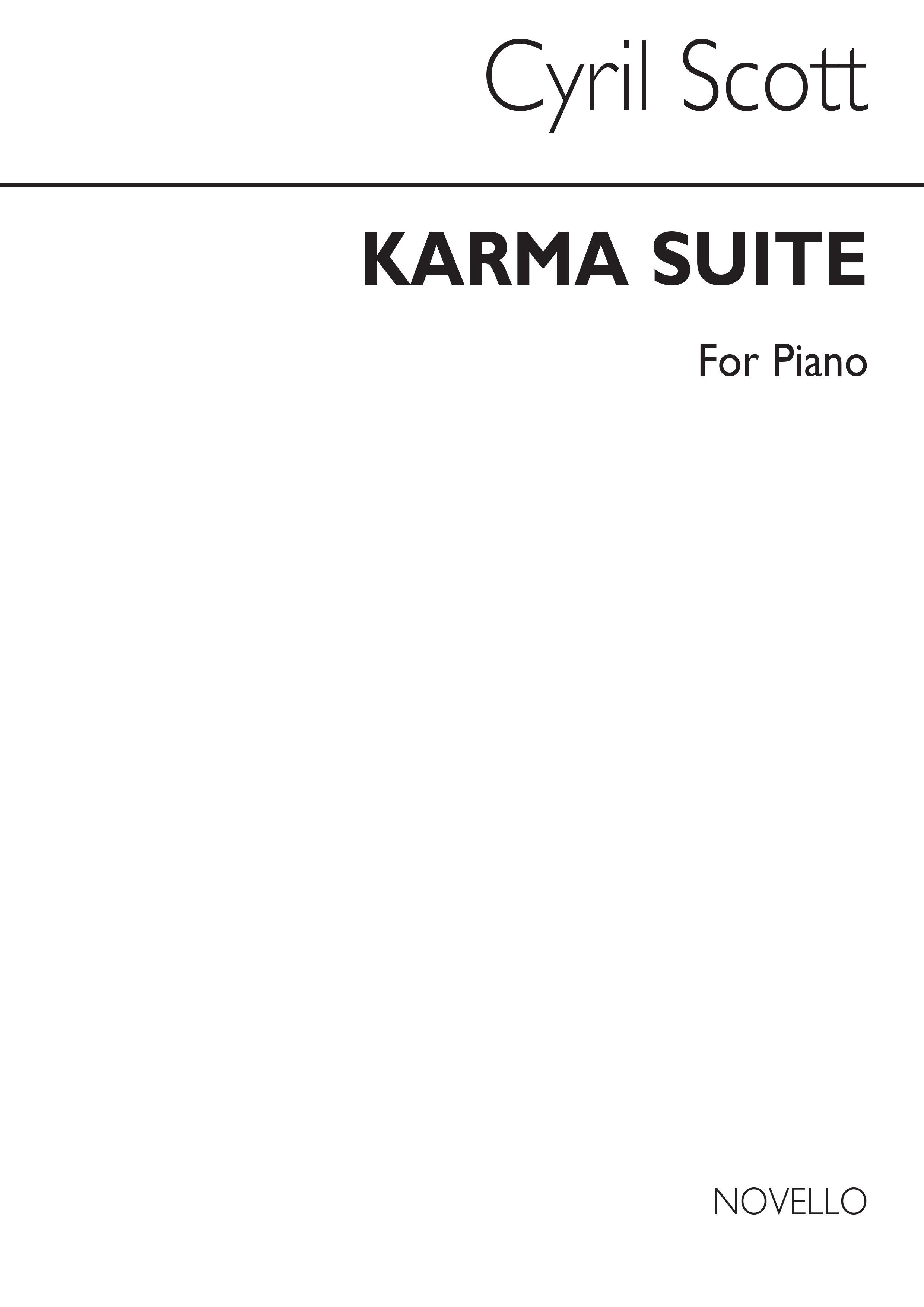 Cyril Scott: Karma Suite for Piano