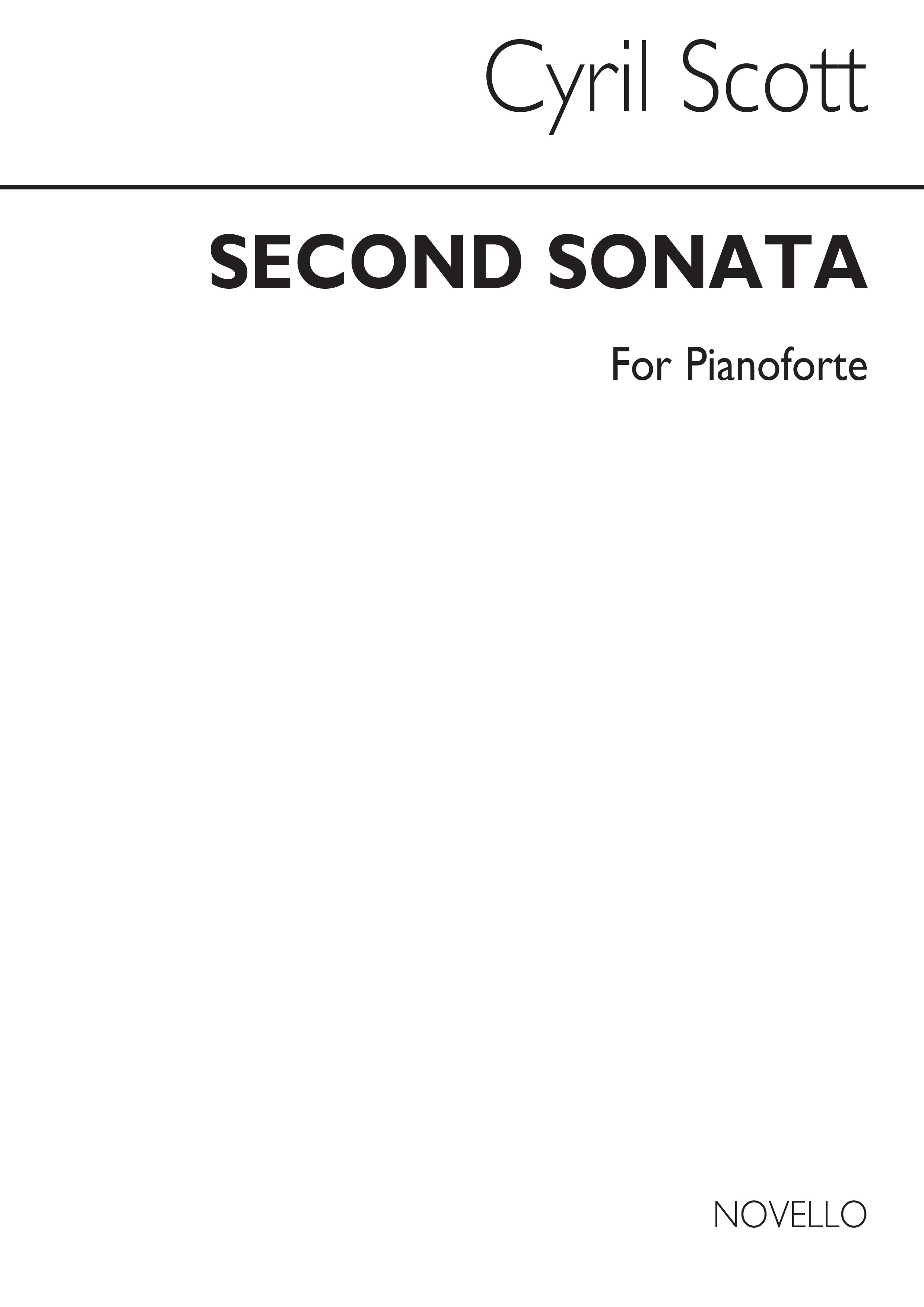 Cyril Scott: Piano Sonata No.2