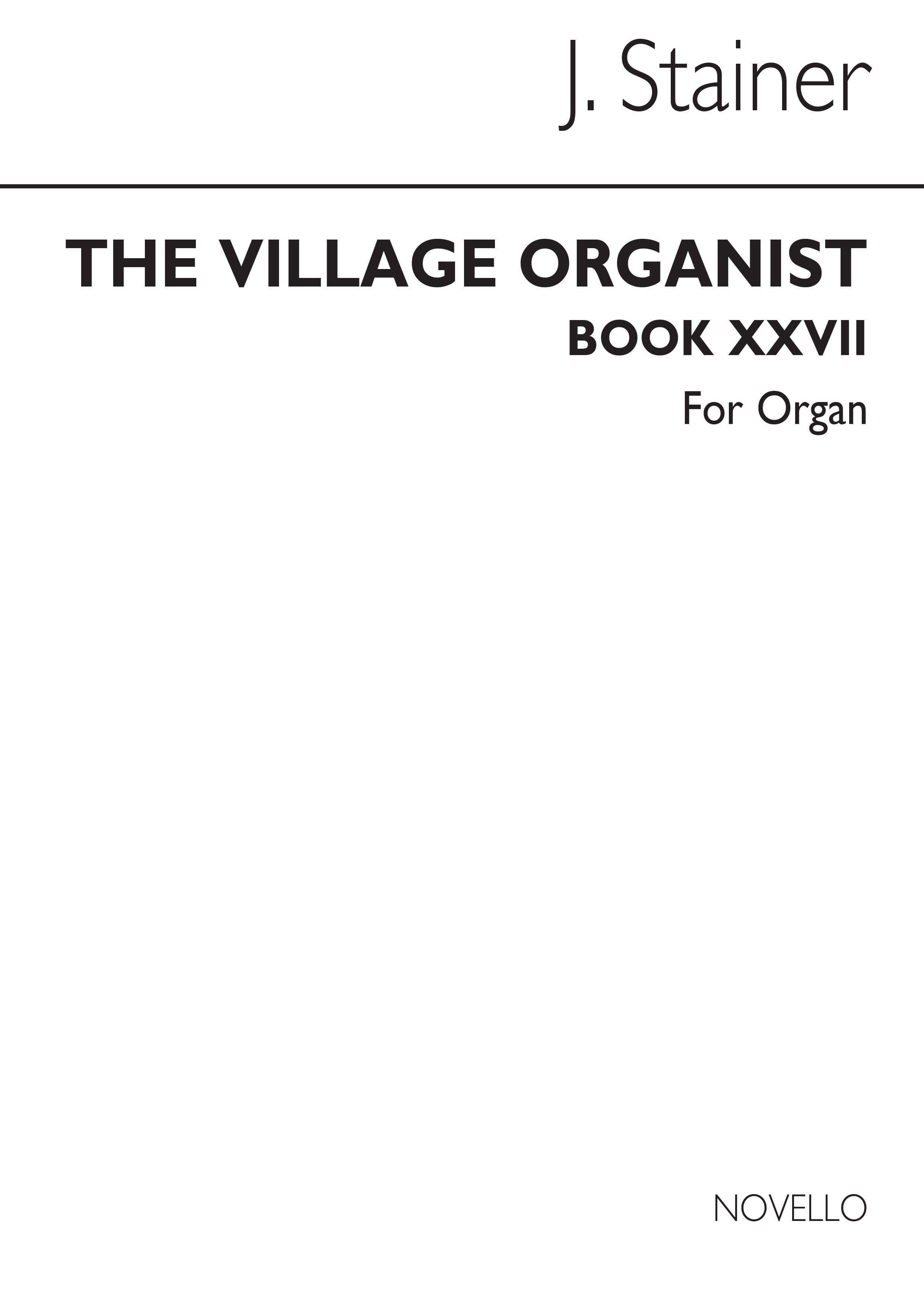 Village Organist Book 27