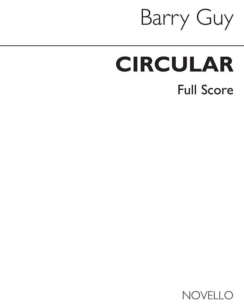 Barry Guy: Circular