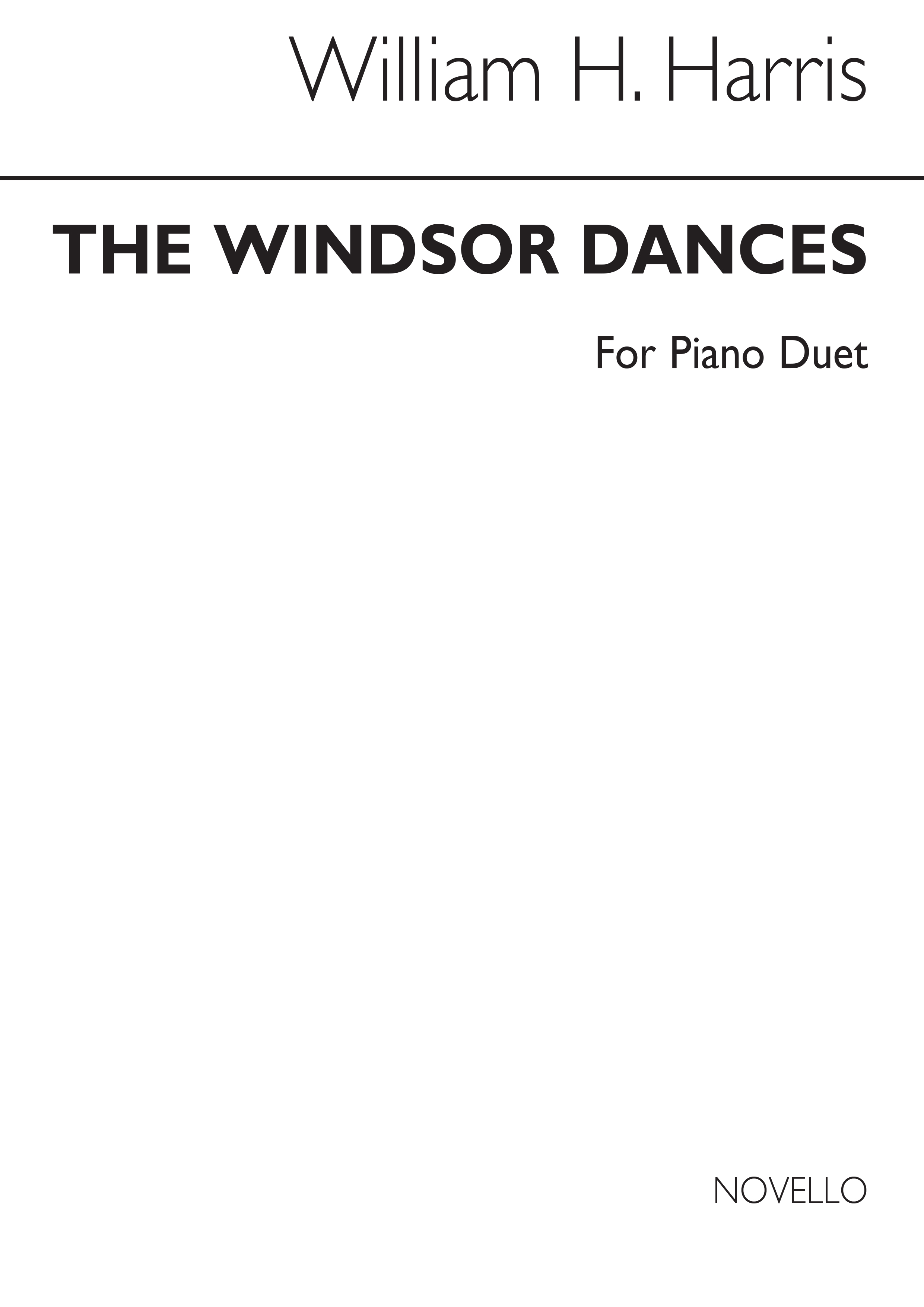 Harris, W Winsdor Dances Piano Duet