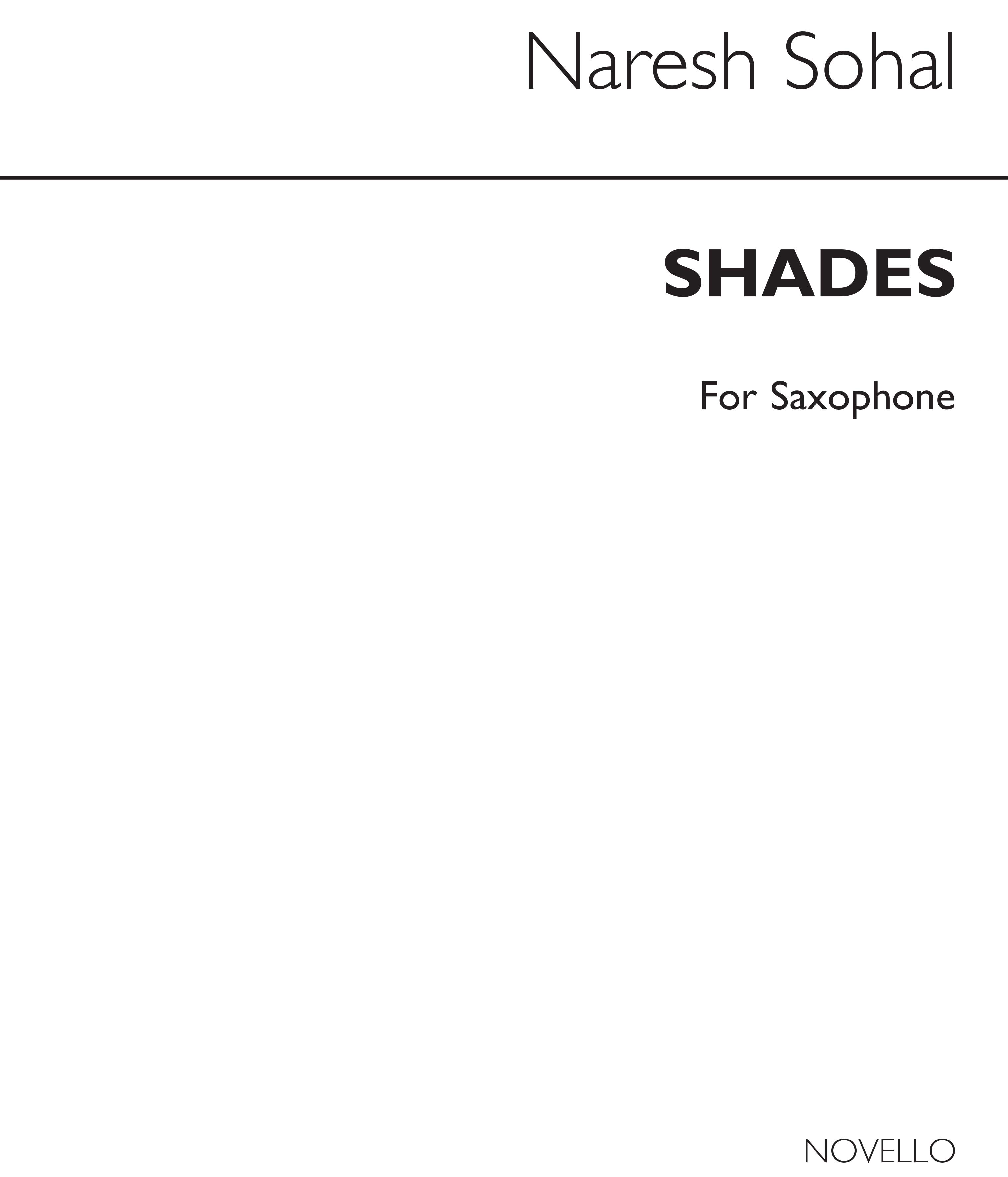 Naresh Sohal:Shades 1 (Soprano Saxophone)