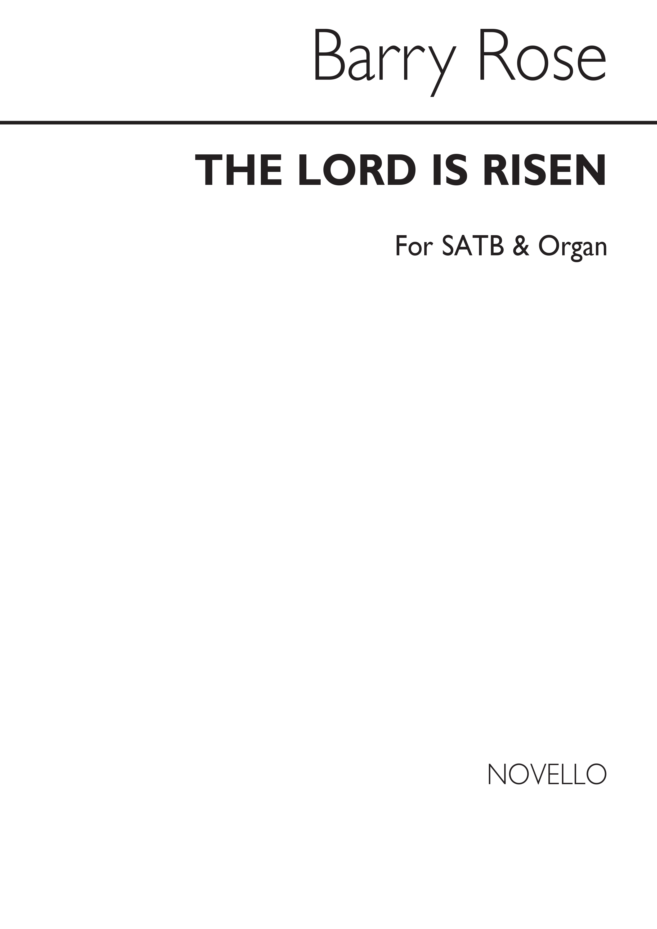 Barry Rose: The Lord Is Risen