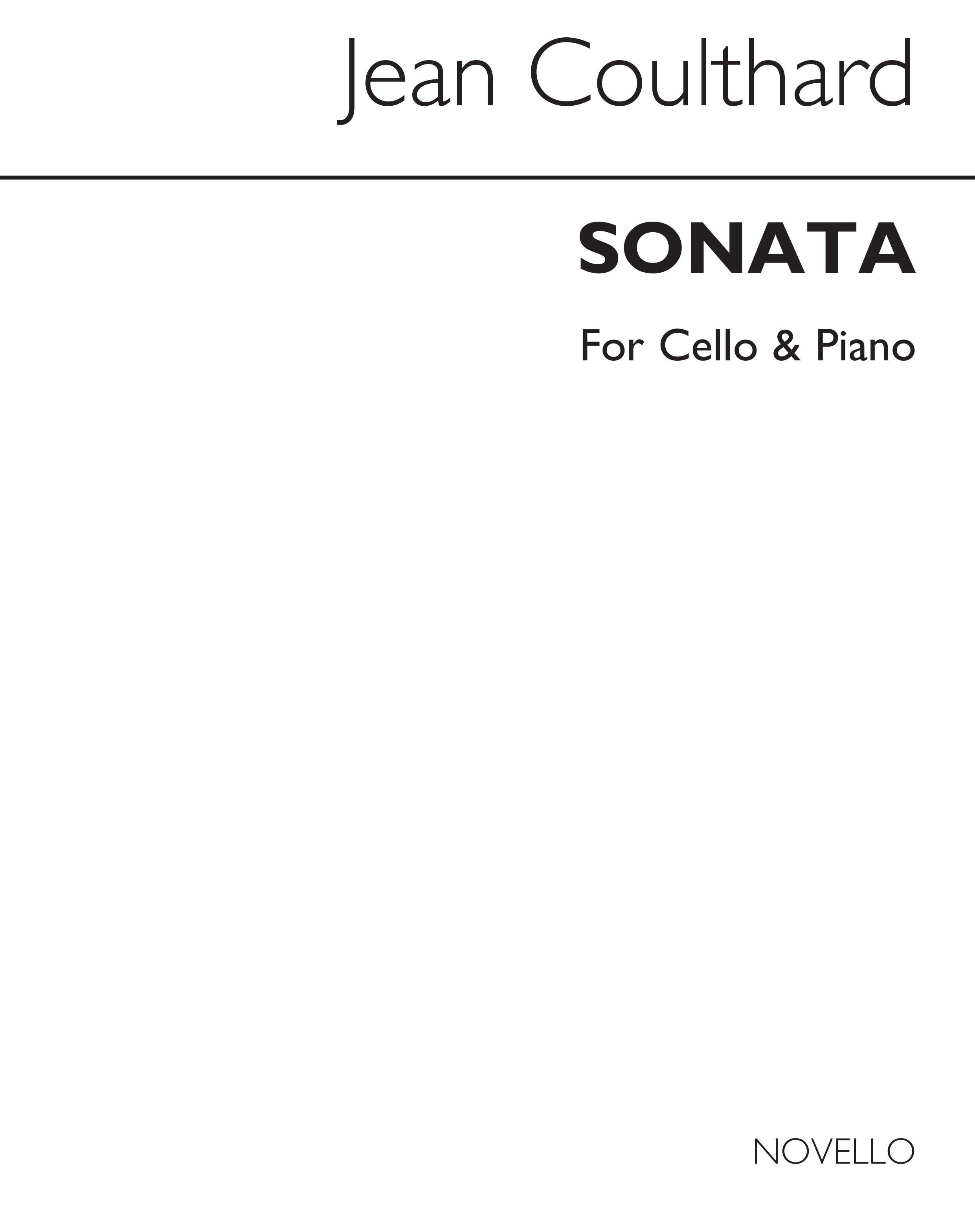 Jean Coulthard: Sonata For Cello And Piano