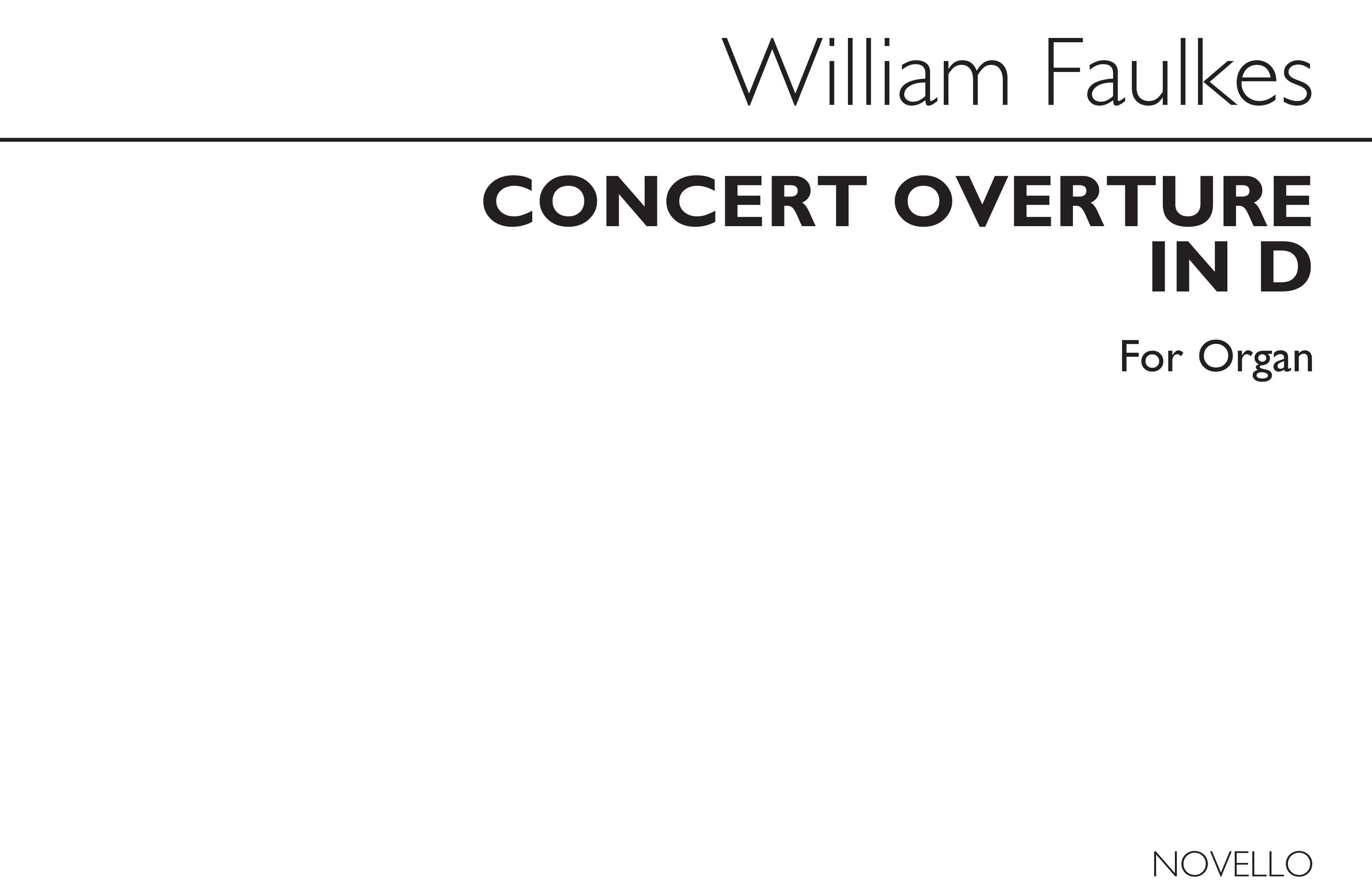 William Faulkes: Concert Overture In D