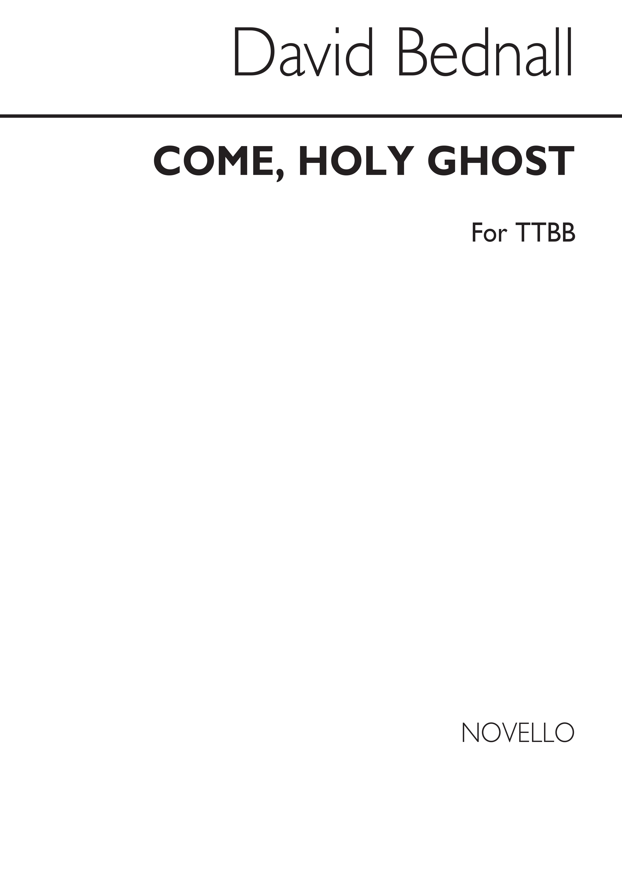 David Bednall: Come, Holy Ghost