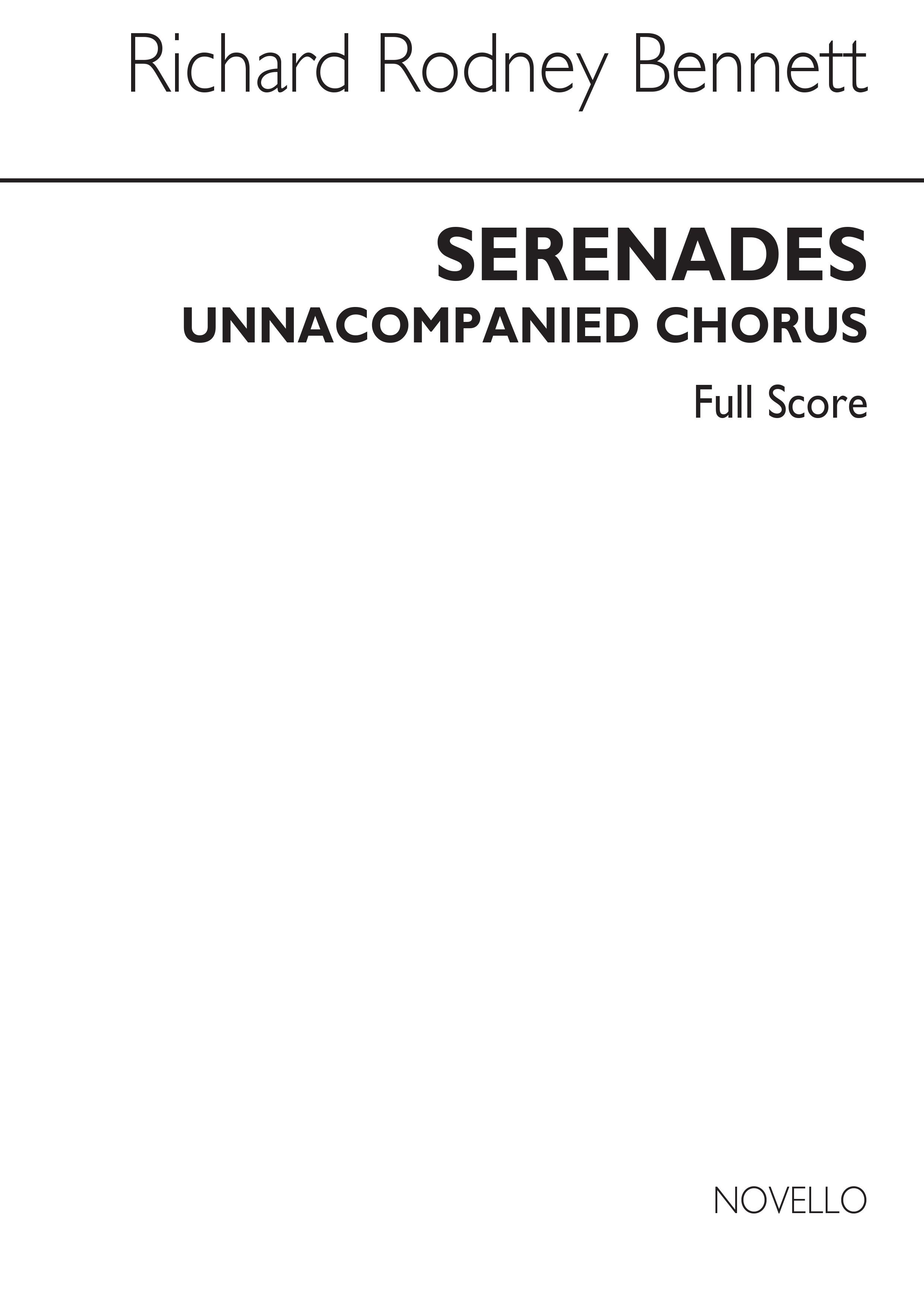Richard Rodney Bennett: Serenades