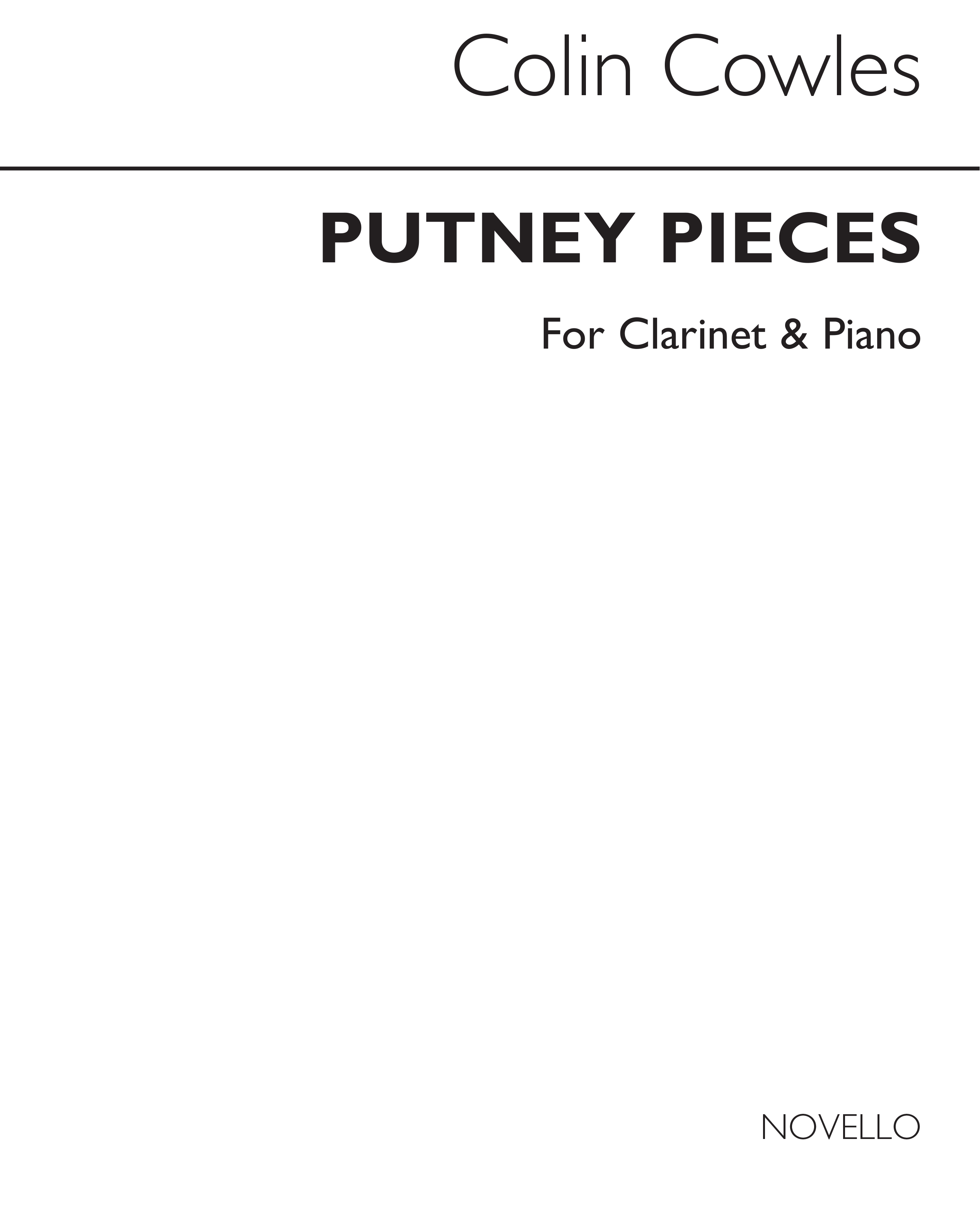 Cowles Putney Pieces Clt/pf