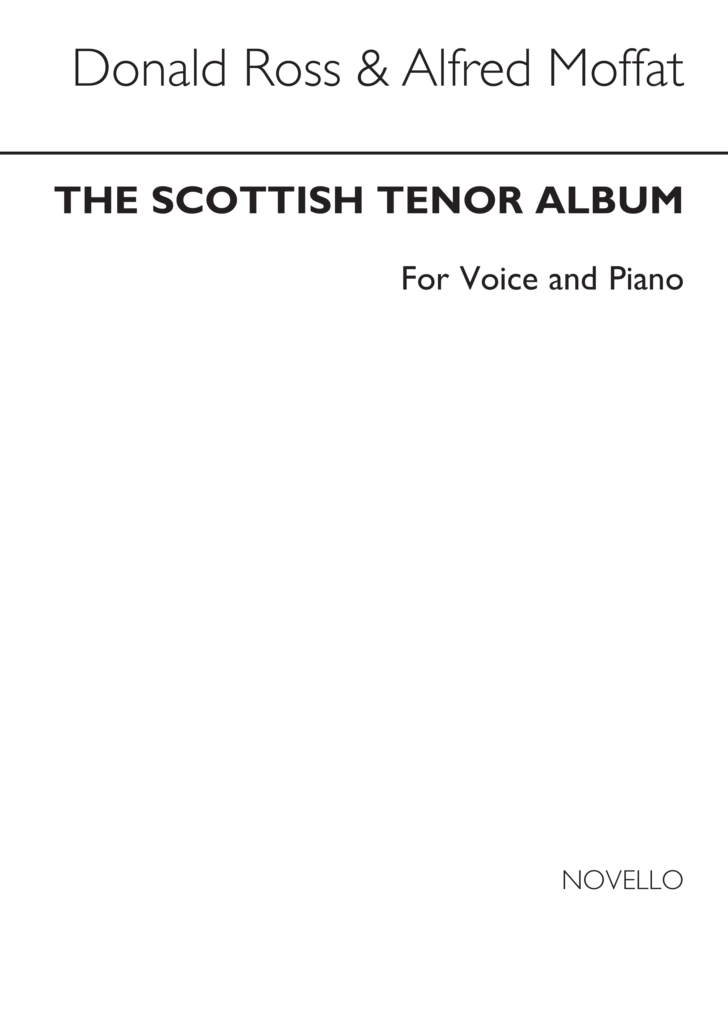 The Scottish Tenor Album Voice/Piano