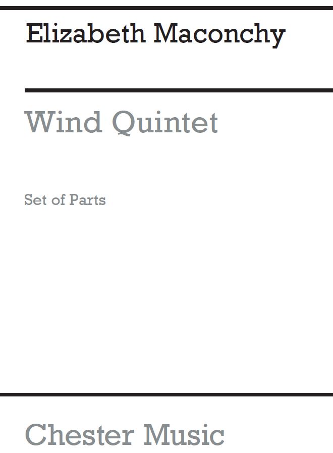 Maconchy Wind Quintet (1980) Flt/Ob/Clt/Bsn/Hn Pts