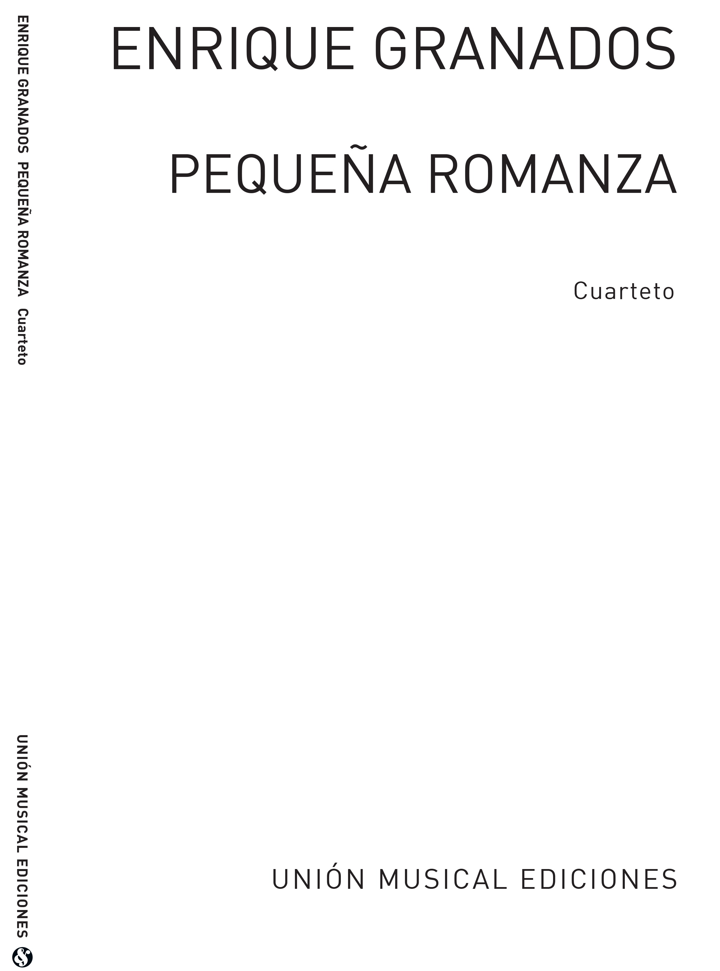Granados: Pequena Romanza for String Quartet