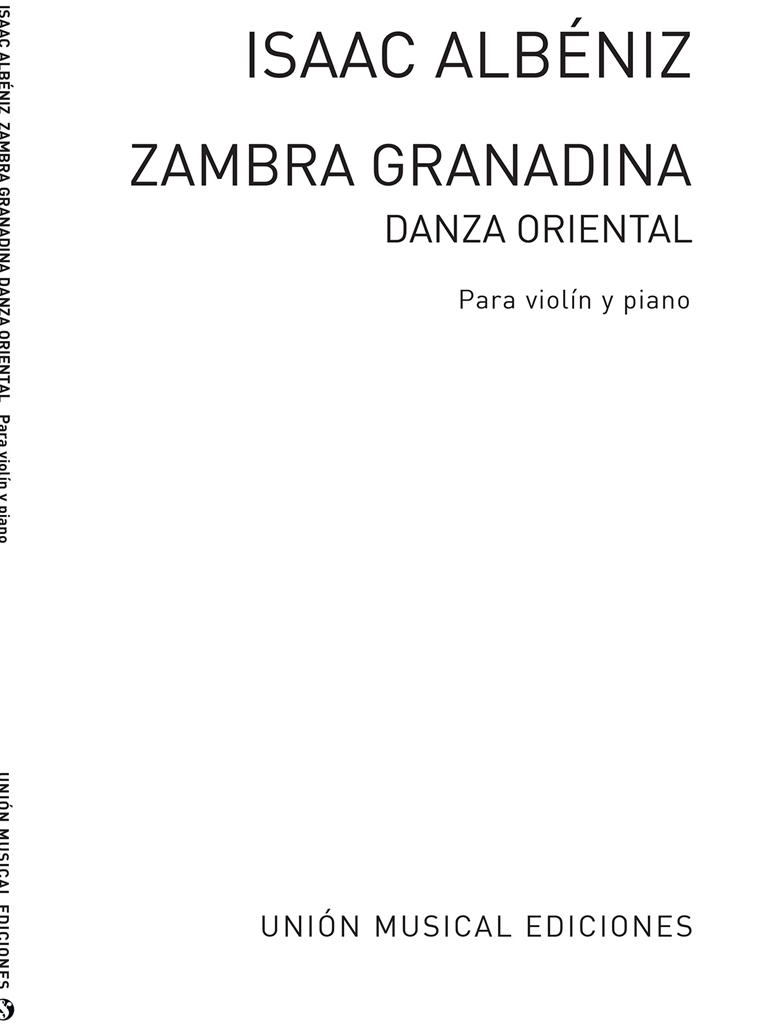 Albeniz: Zambra Granadina for Violin and Piano