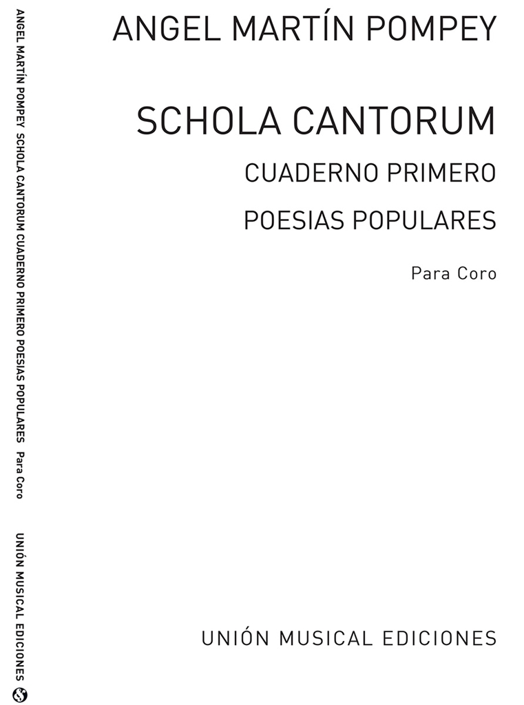 Martin Pompey: Schola Cantorum Vol.1for Equal Voices