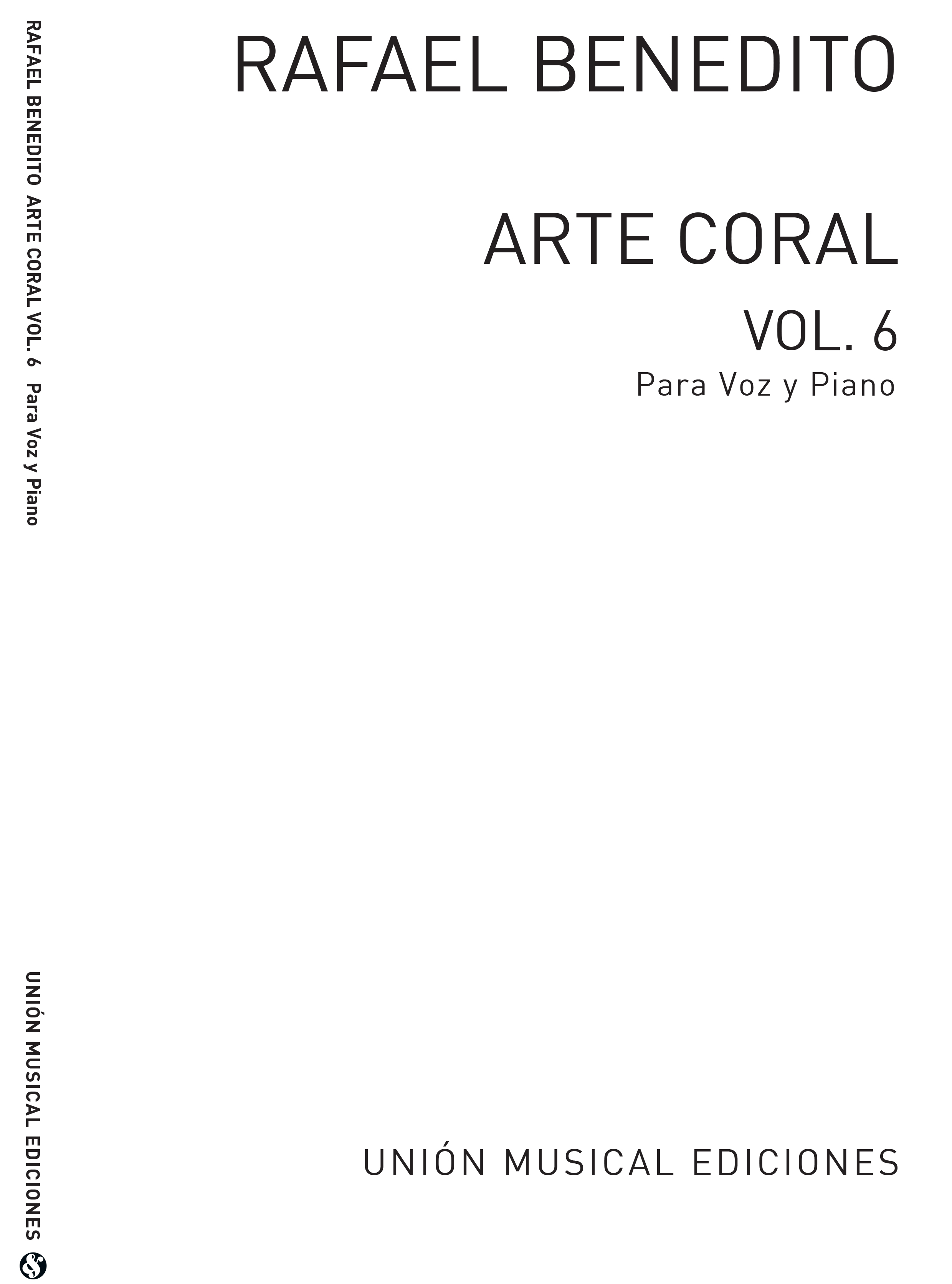 Benedito: Arte Coral Vol 6 for V.M. for choir
