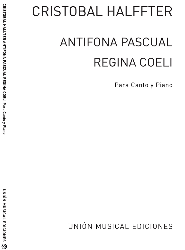 Cristobal Halffter: Antifona Pascual Regina Coeli Solo SATB/SATB (Latin) V/S