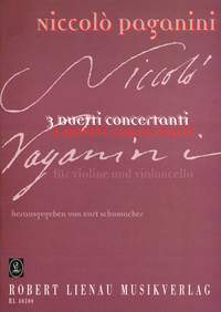 Niccolo Paganini: 3 Duetti Concertanti