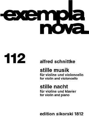 Alfred Schnittke: Stille Nacht / Stille Musik