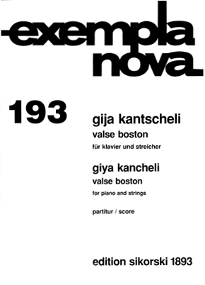 Gija Kantscheli: Valse Boston