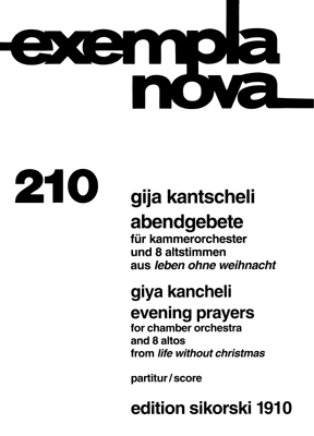 Gija Kantscheli: Abendgebete