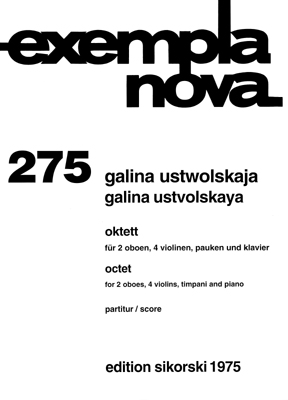 Galina Ustwolskaja: Oktett