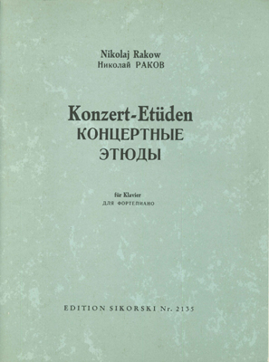Nikolai Rakow: Konzert-Etüden