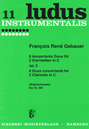 Francois Rene Gebauer: 6 Concertante Duos Op.2