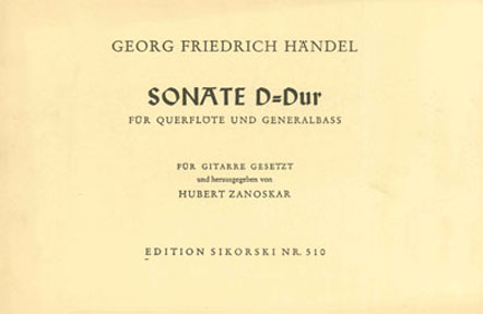 Handel,George: Sonata In G Major