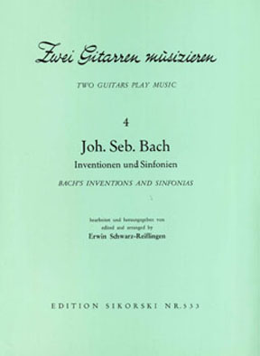 Guitar Duets - Bach Inventions And Sinfonias