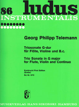 Georg Phillipp Telemann: Trio Sonata In G