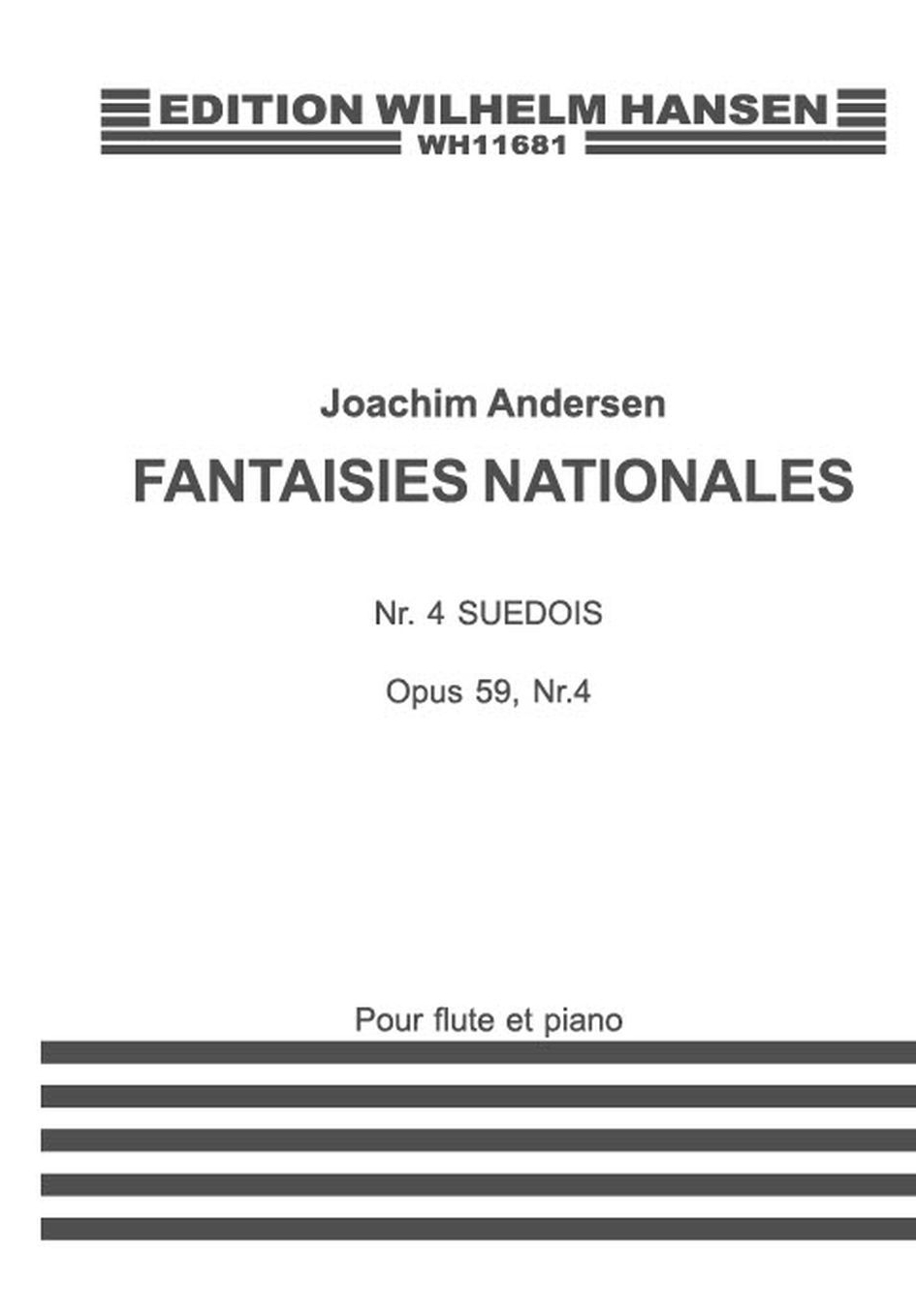 Joachim Andersen: Fantaisies Nationales Op.59 No.4 'Suedois'