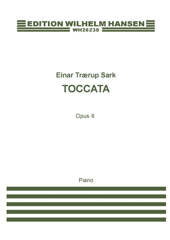Einar Trrup Sark: Toccato Op.6
